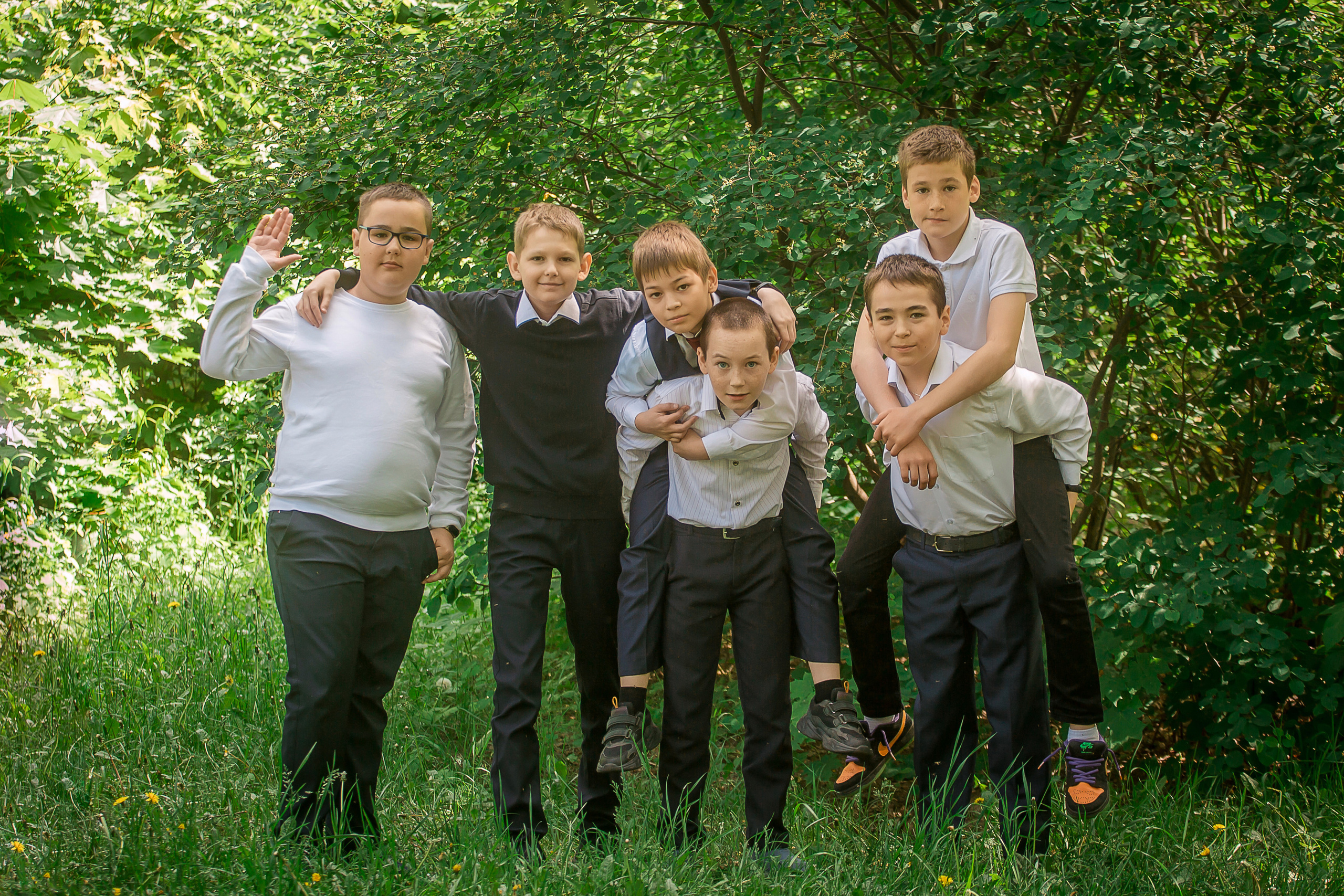 Фотосессия пятиклашек. Фотографиня Мария Дикова