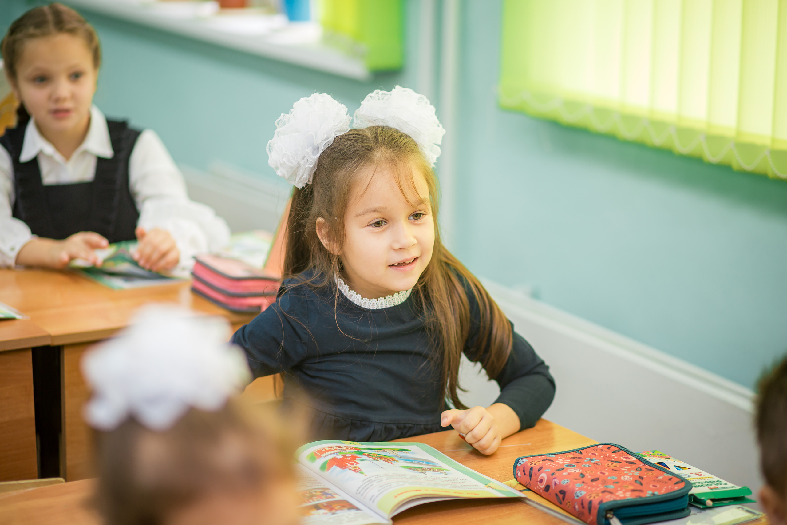 Первоклашки на уроке. Фотографиня Мария Дикова