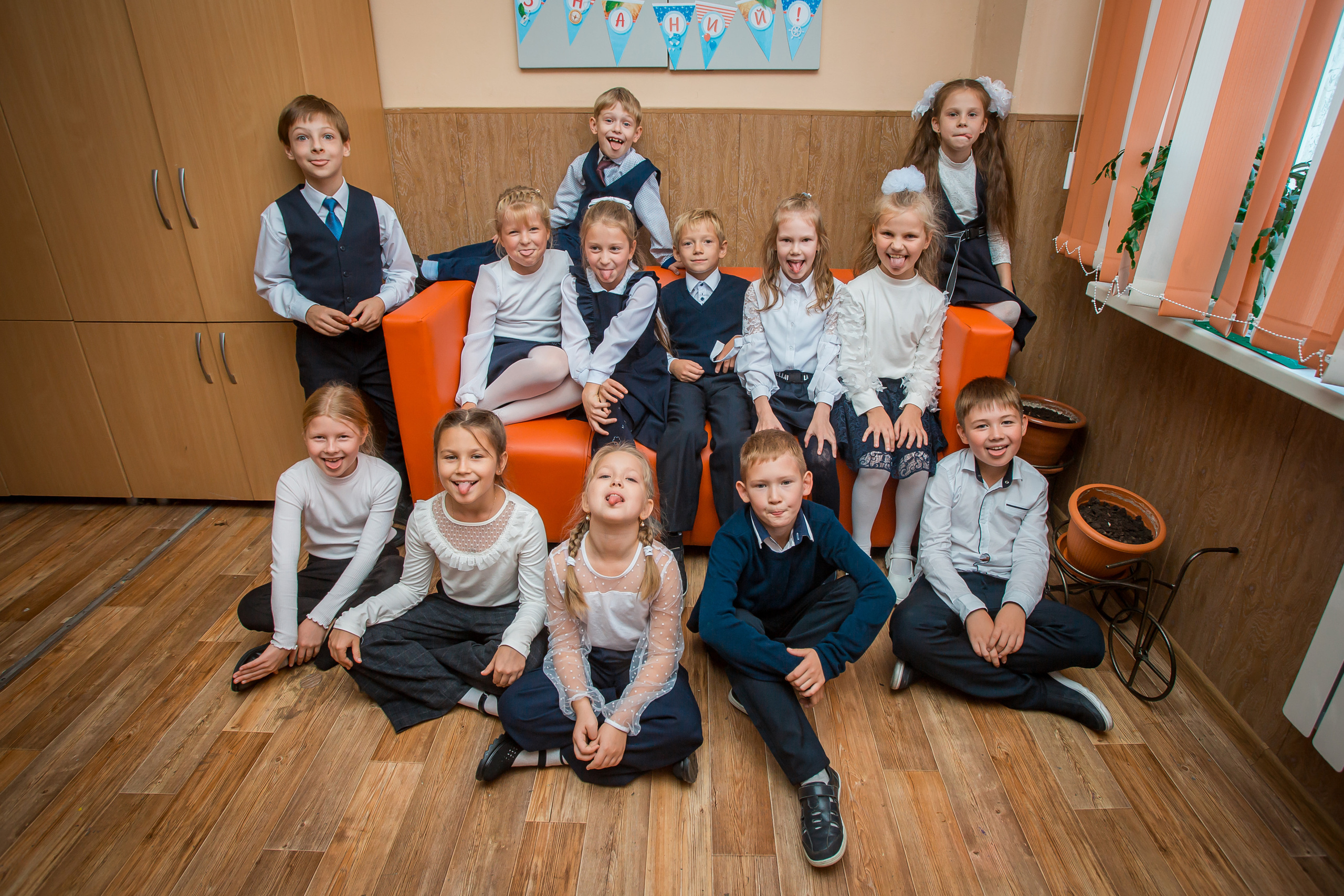 Второклашки. Фотографиня Мария Дикова