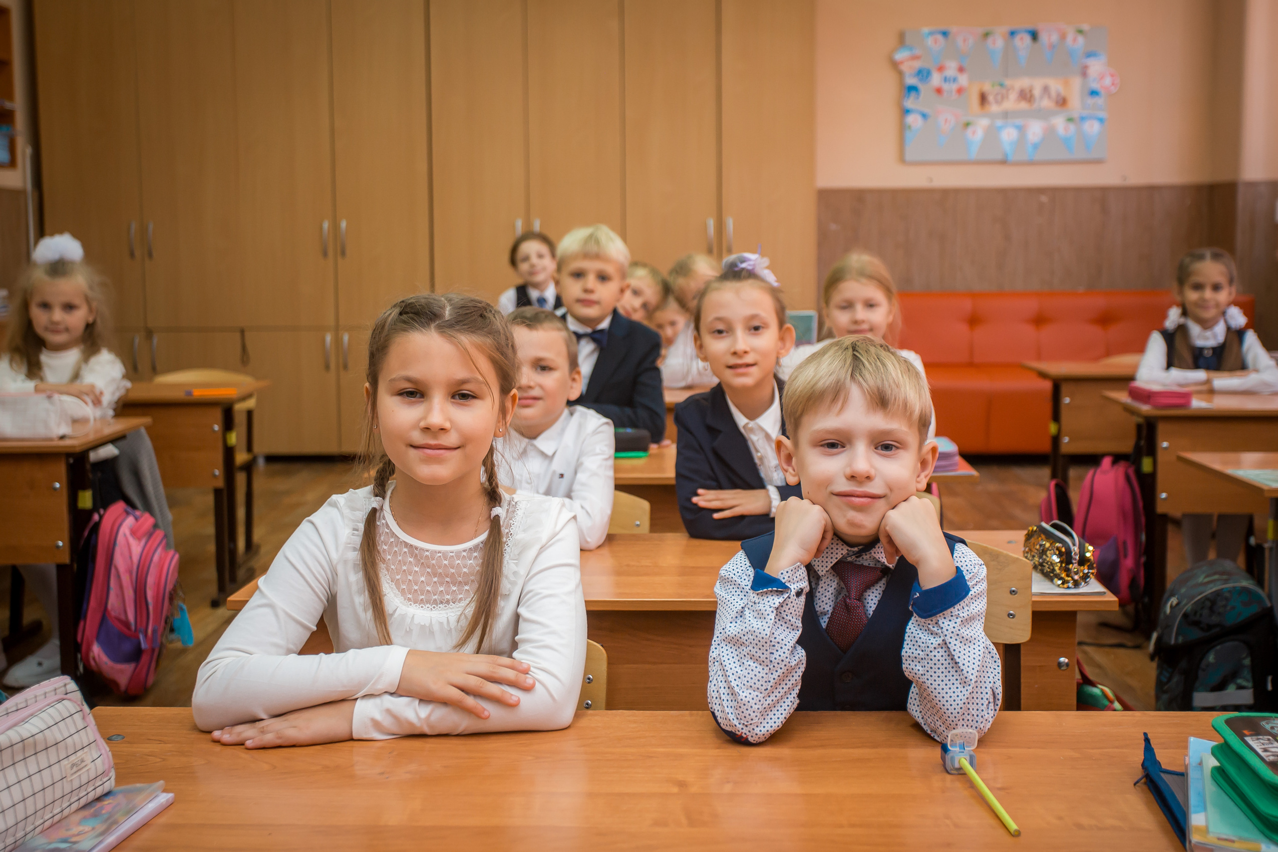 Второклашки. Фотографиня Мария Дикова