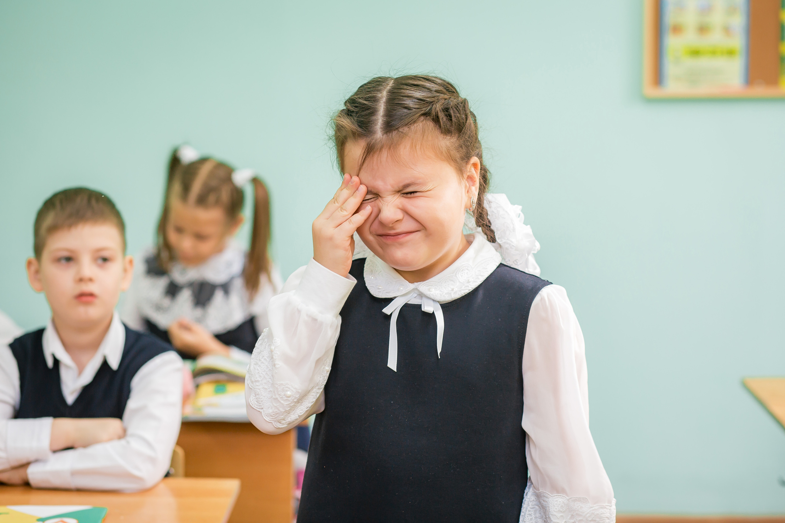 Первоклашки на уроке. Фотографиня Мария Дикова