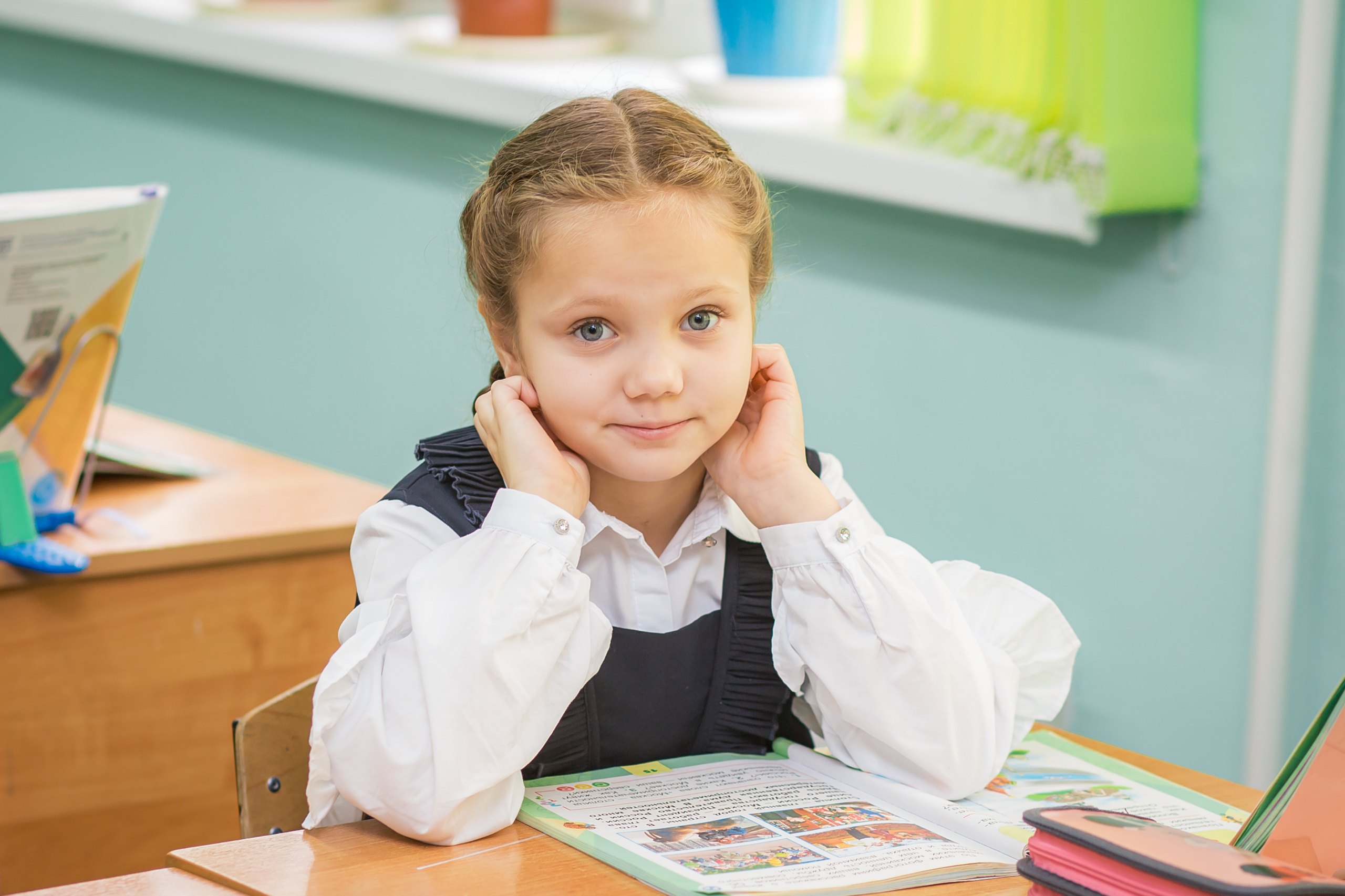 Первоклашки на уроке. Фотографиня Мария Дикова