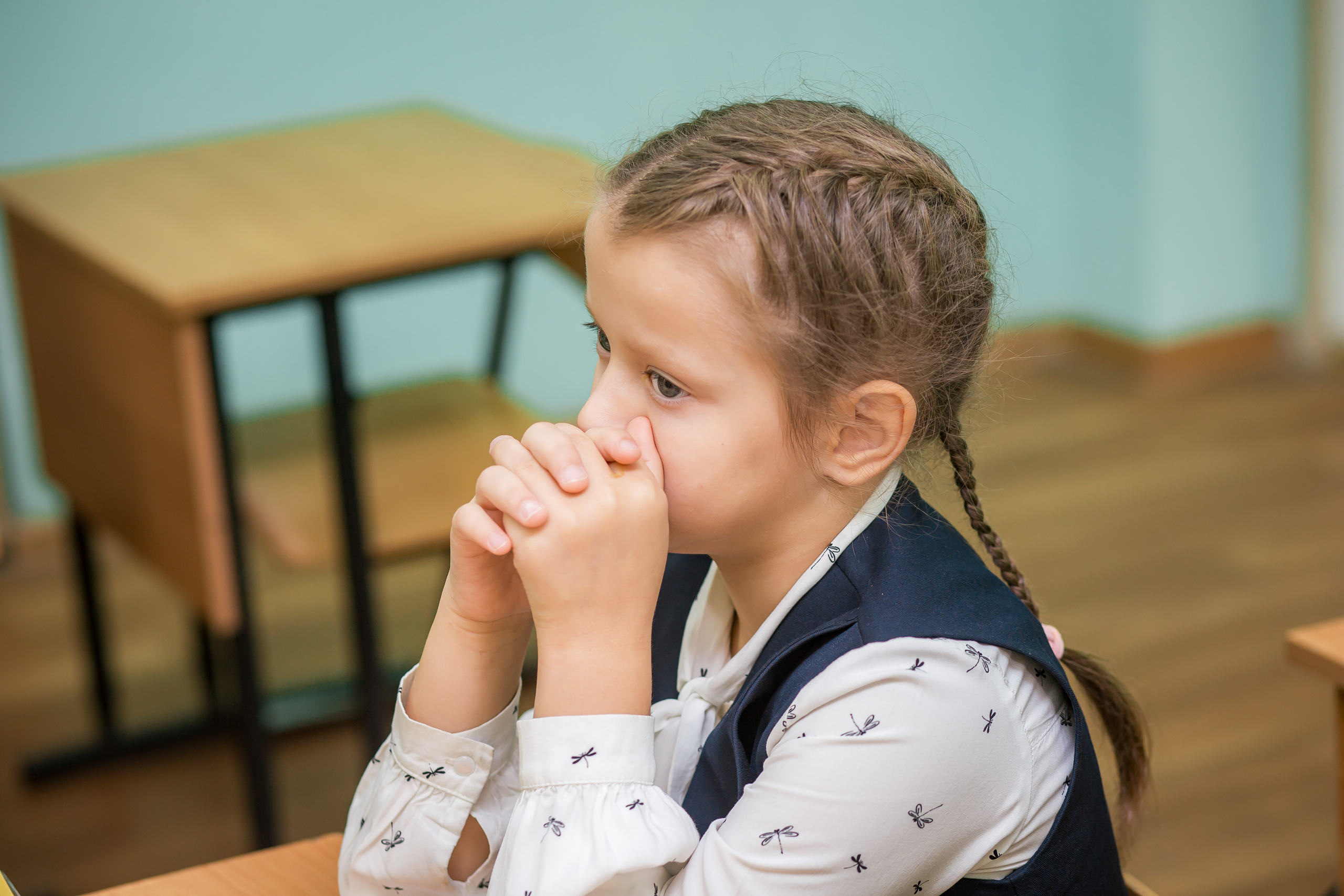 Первоклашки на уроке. Фотографиня Мария Дикова