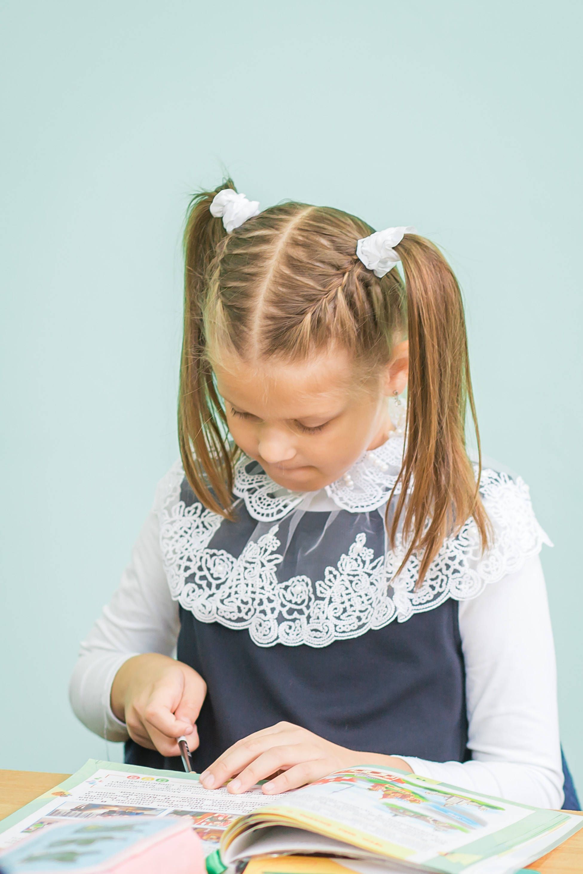 Первоклашки на уроке. Фотографиня Мария Дикова