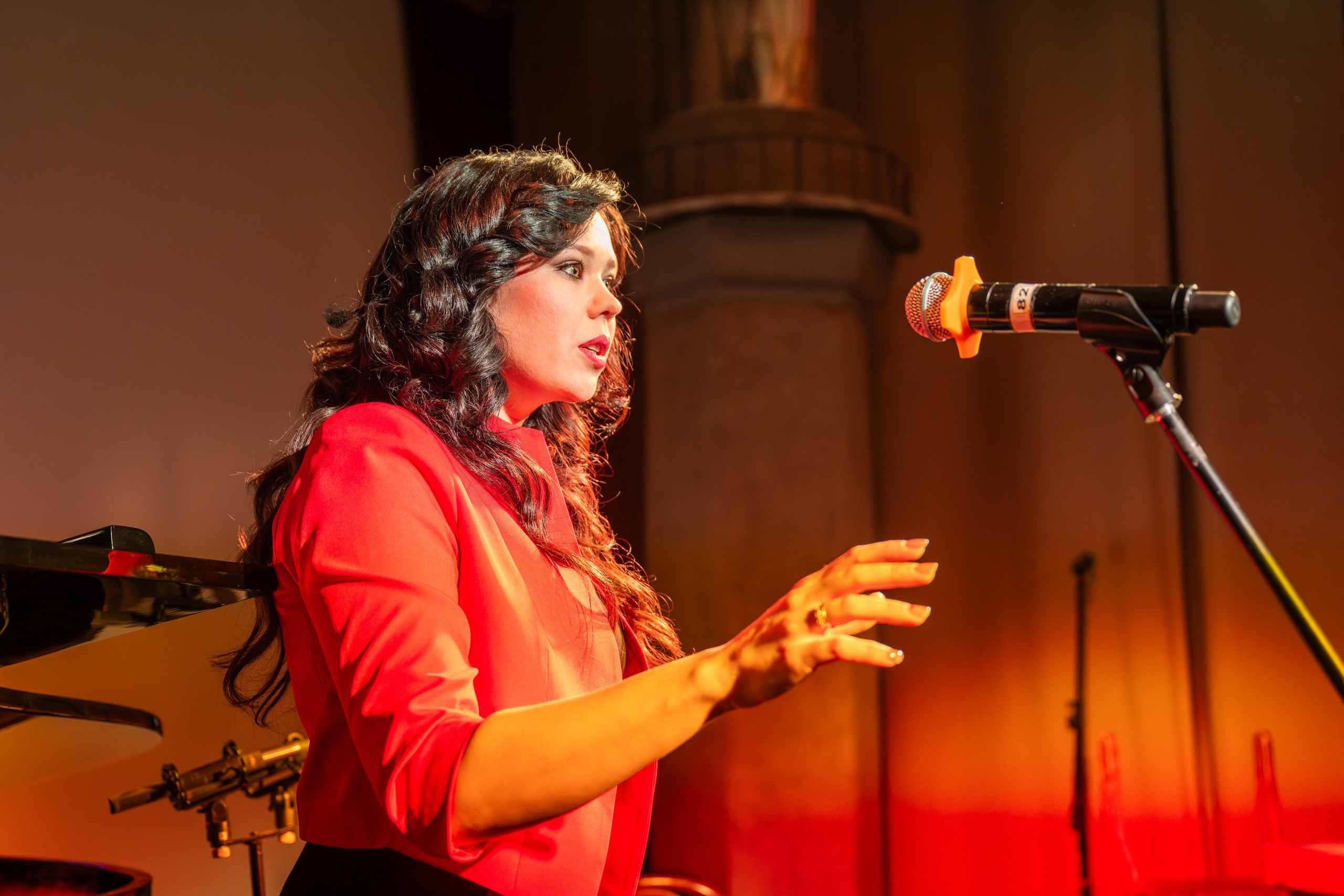 Творческий вечер Екатерины Кузнецовой в камерном пространстве Московского театра оперетты. 2026. Фотограф Анна Мельникова | Москва