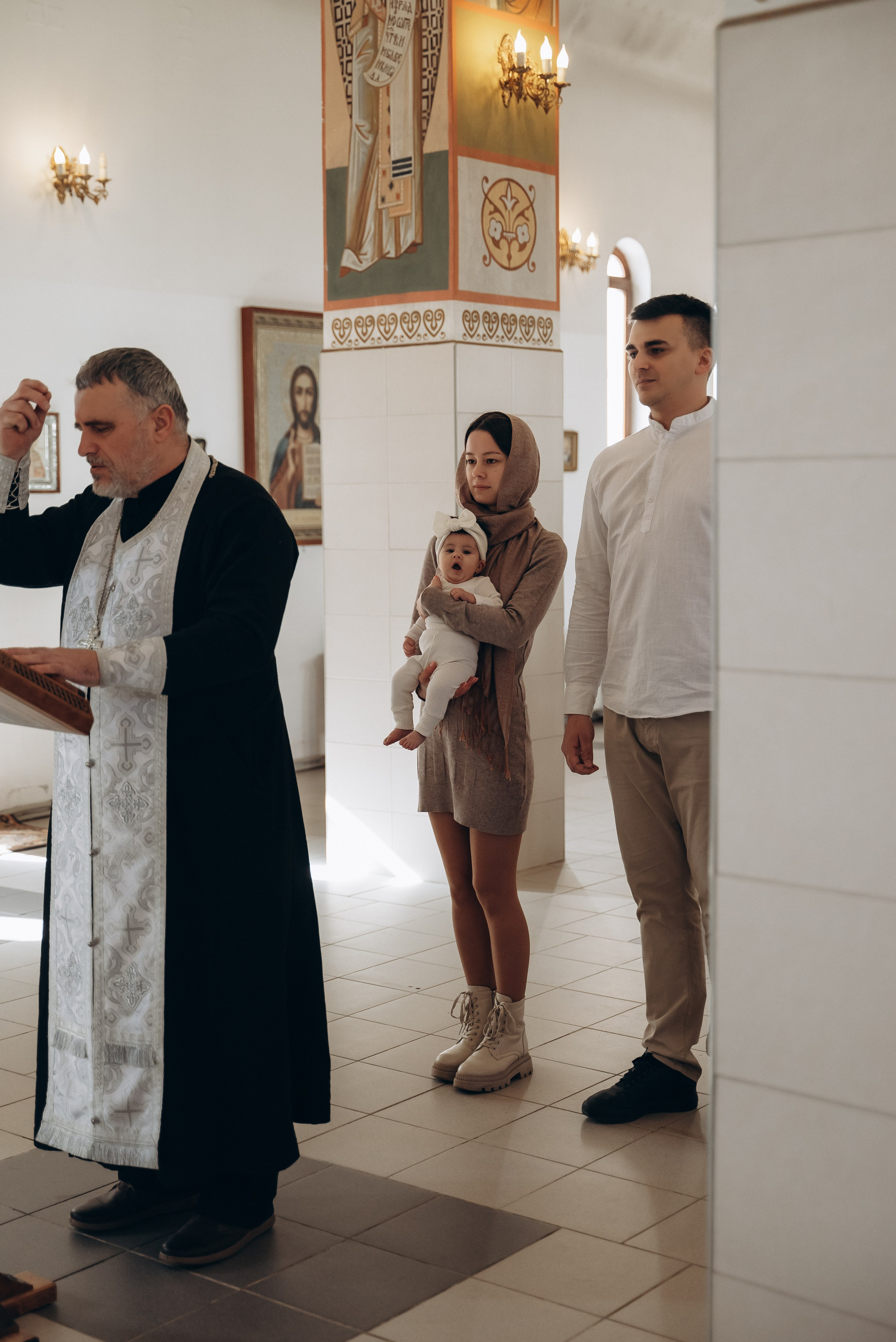 Крещение Радмилы. Семейный фотограф в Минске Дарья Дреко