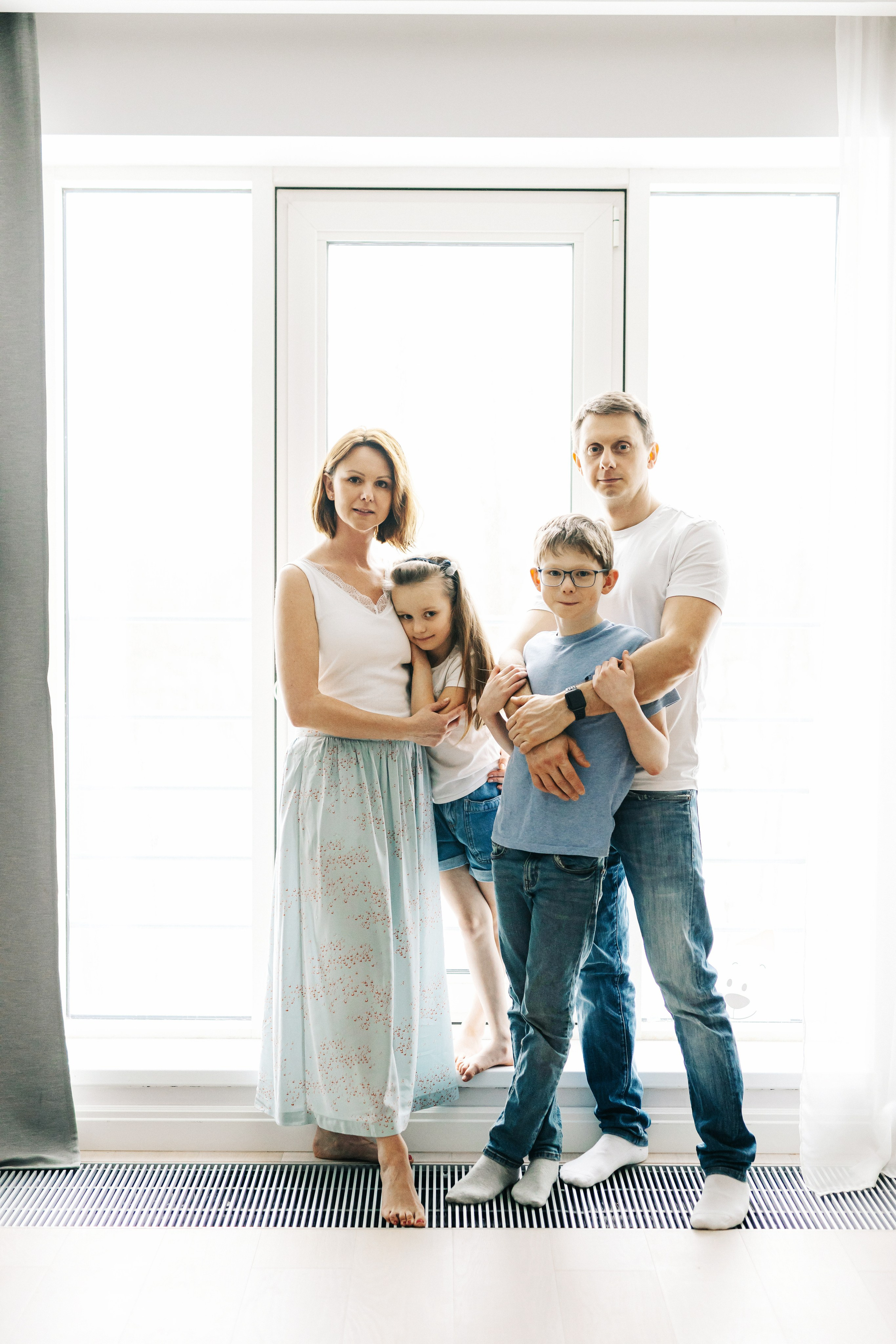 Семейная съёмка дома. Дмитрий Мартьянов семейный фотограф в Санкт-Петербурге