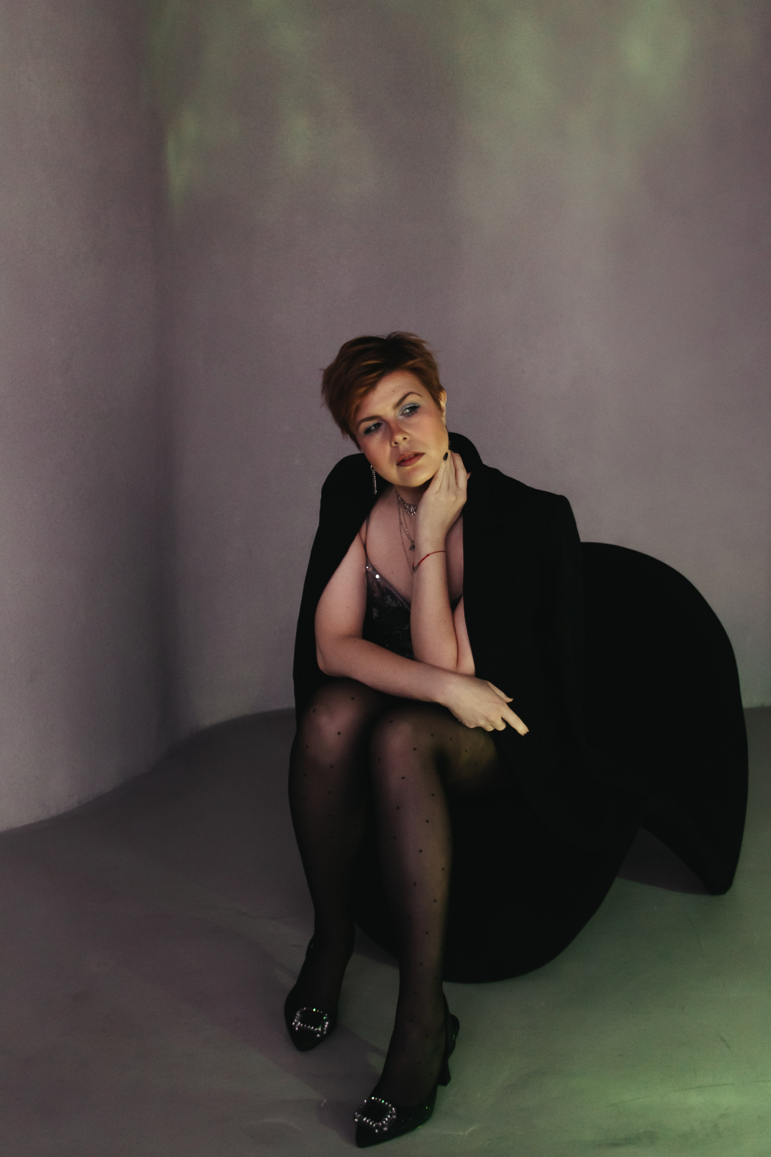 Анастасия. Портрет в студии. Новогодняя фотосессия Екатеринбург. Фотограф в Екатеринбурге Пойгина Елена