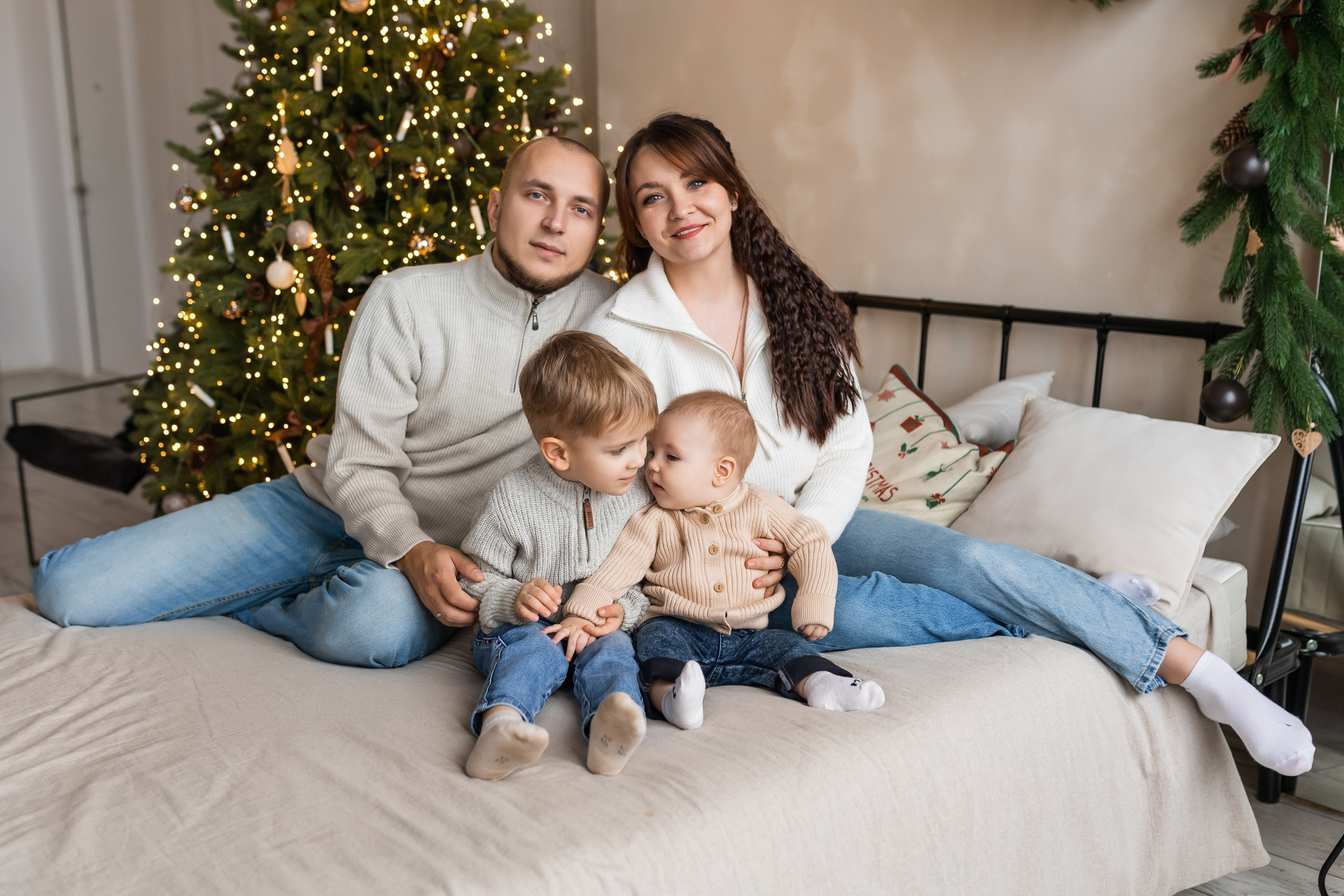 Мария с семьей. Свадебный фотограф Татьяна Фот