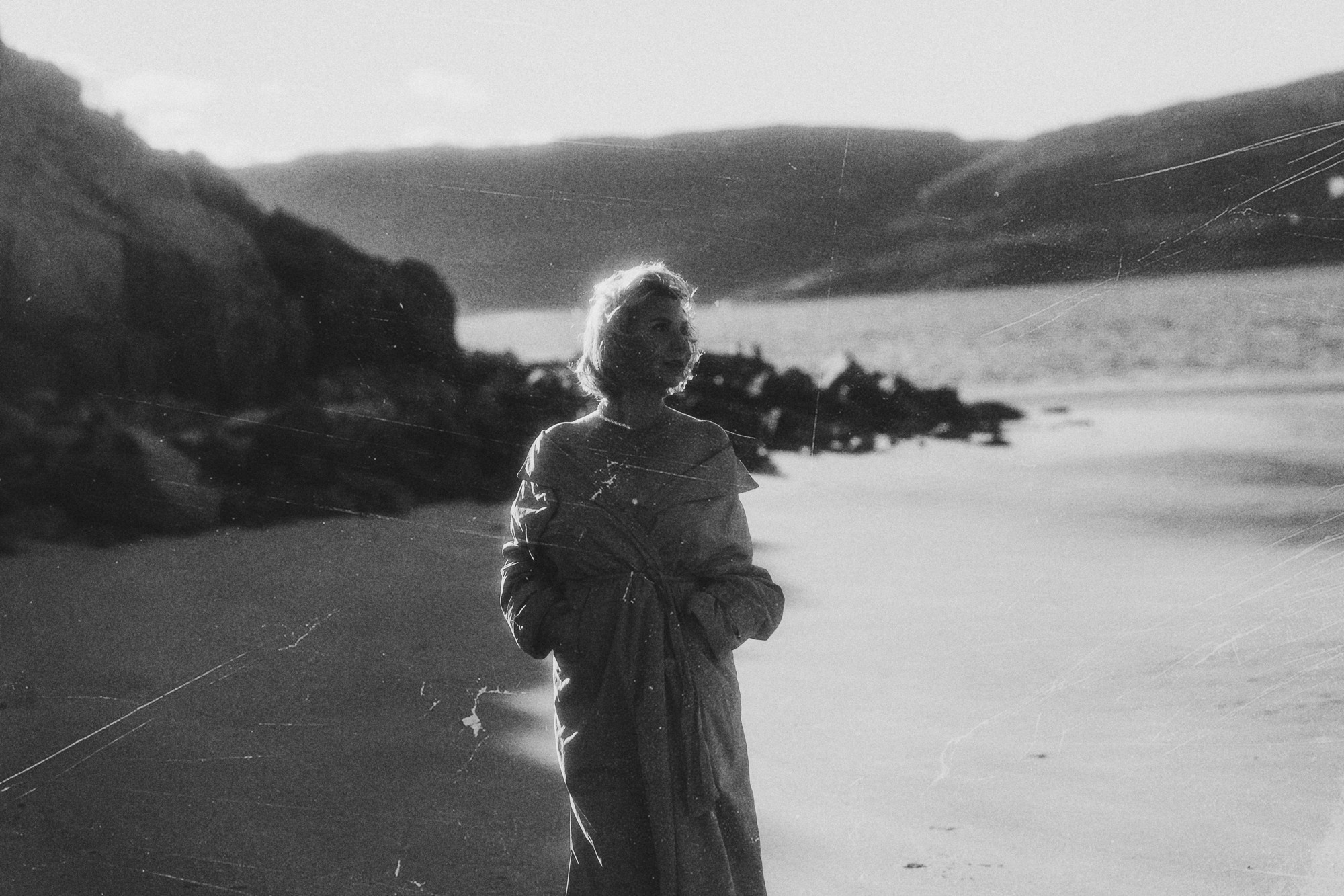 Женский портрет на закате. Фотограф в Мурманске Екатерина Рудак