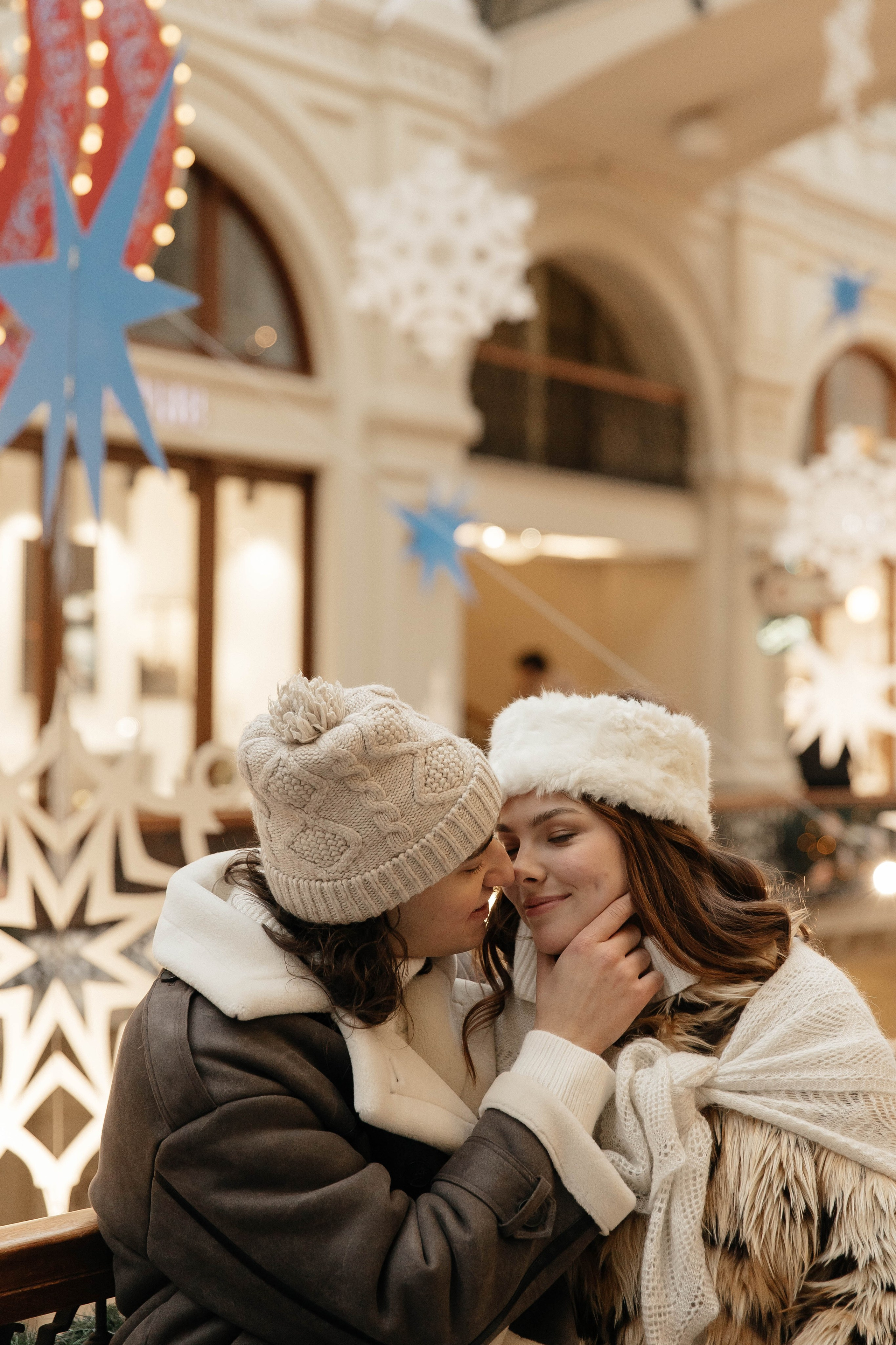 Зимняя история любви. Фотограф индивидуальных женских портретов и LOVEstory в Москве