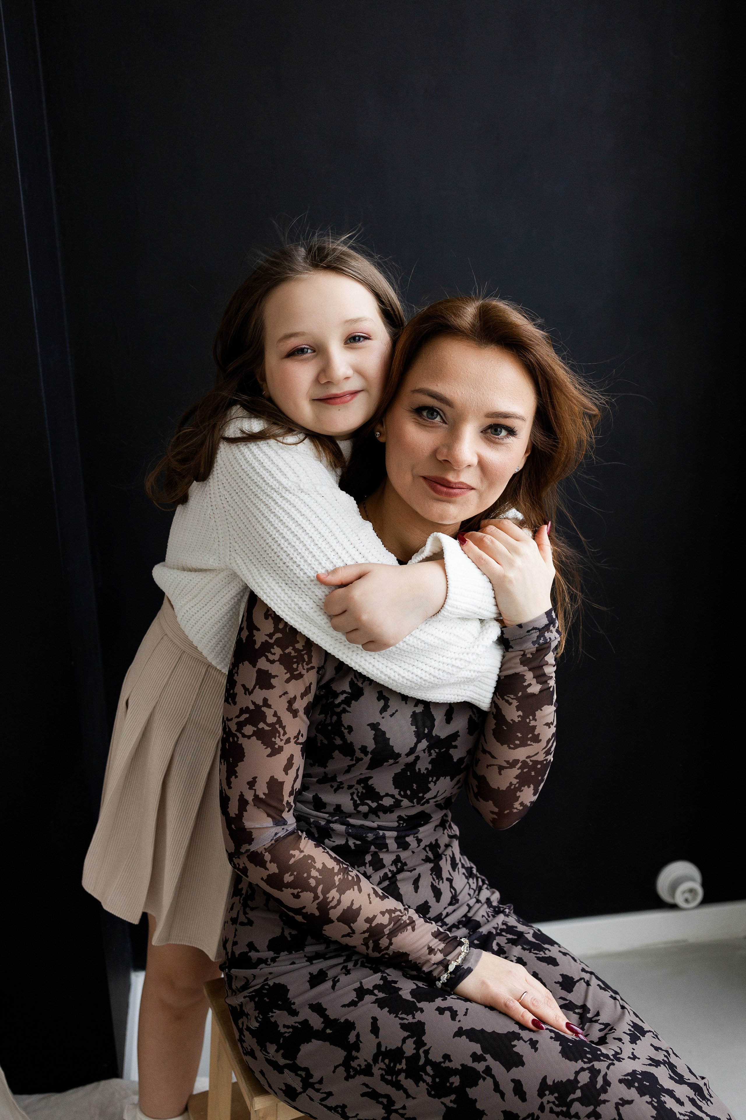 Съемка большой семьи в студии «Когда вместе». Семейный фотограф в Екатеринбурге Маргарита Курносова