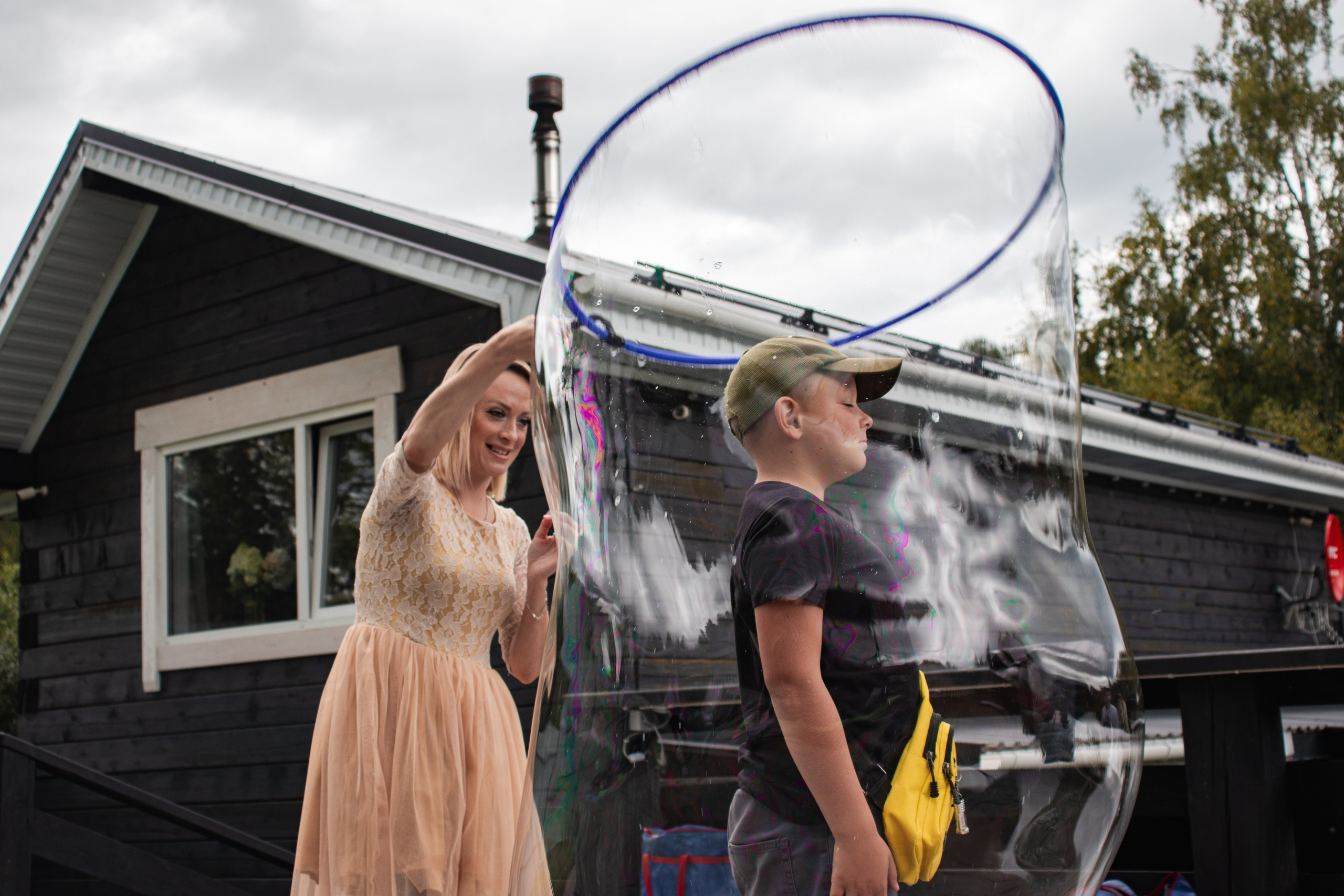 Семейная фотосессия и день рождения в городе Томск
