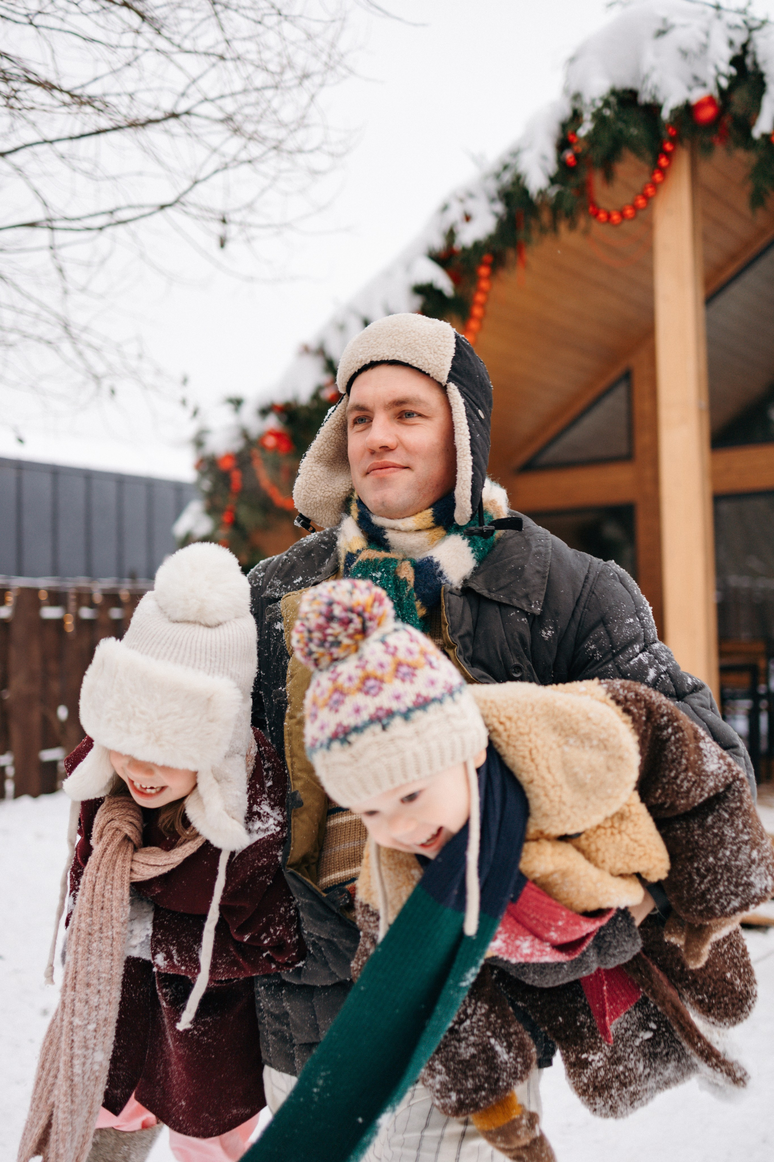Зима в глэмпинге. Ваш фотограф