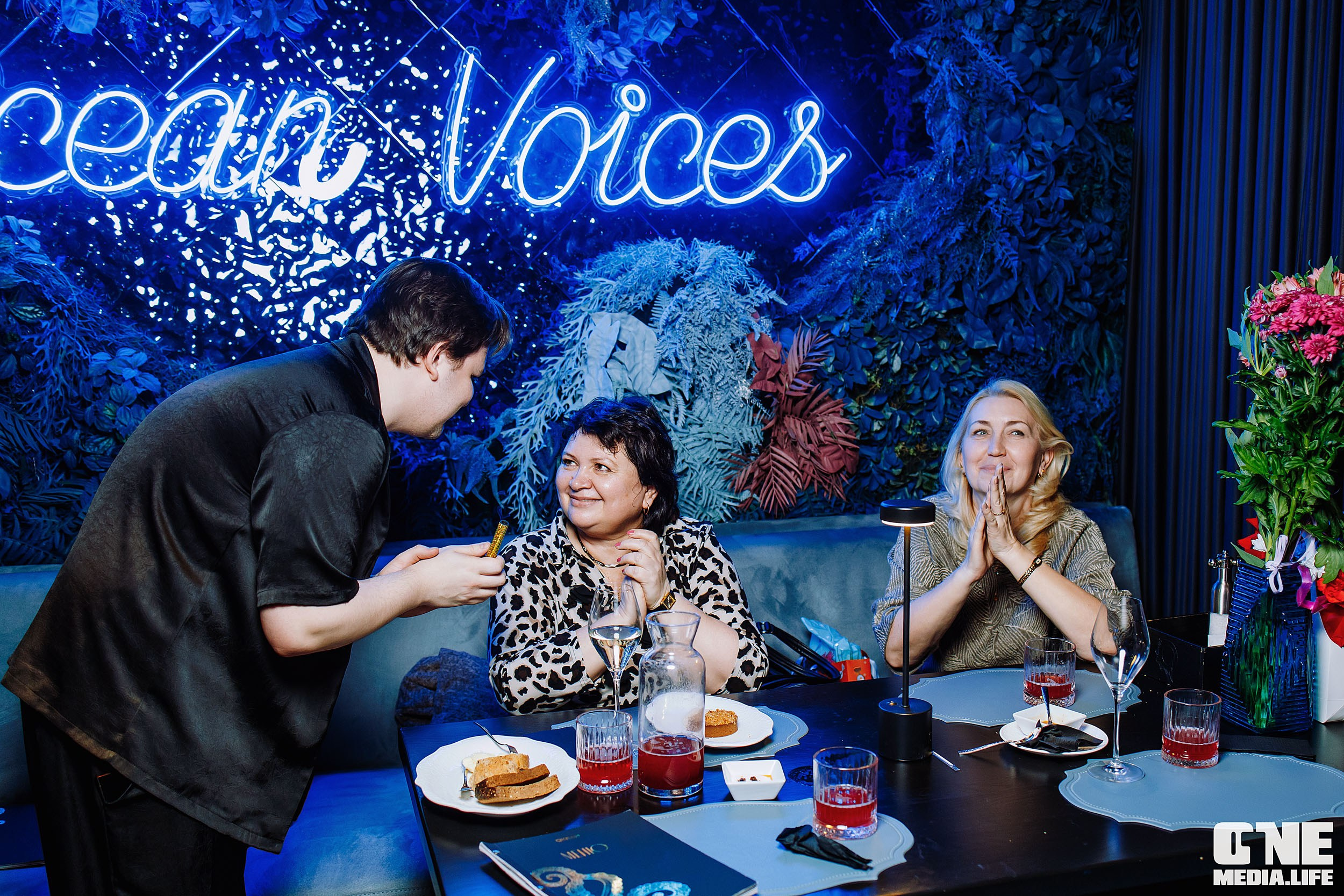 Фоторепортаж из ресторана Окена. One Media Life: фоторепортажи, фотоотчеты с мероприятий и заведений