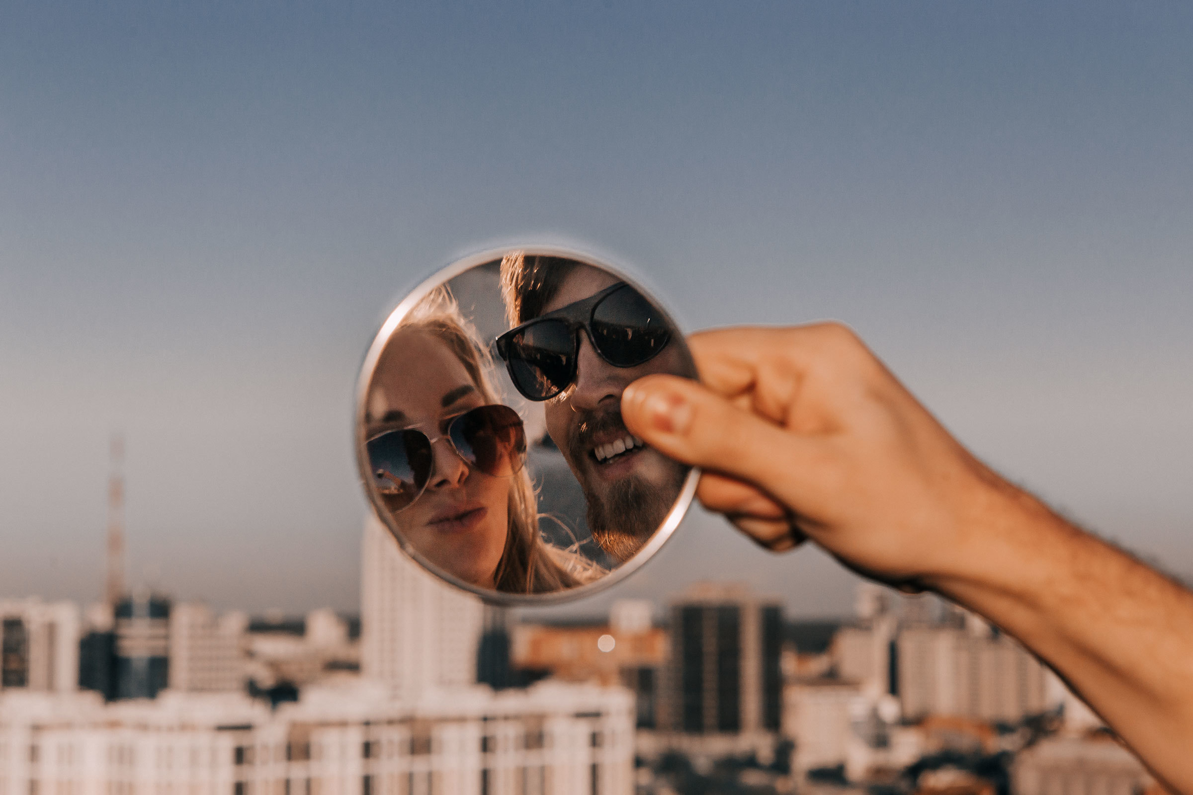 Надя&Семен. Love story на крыше