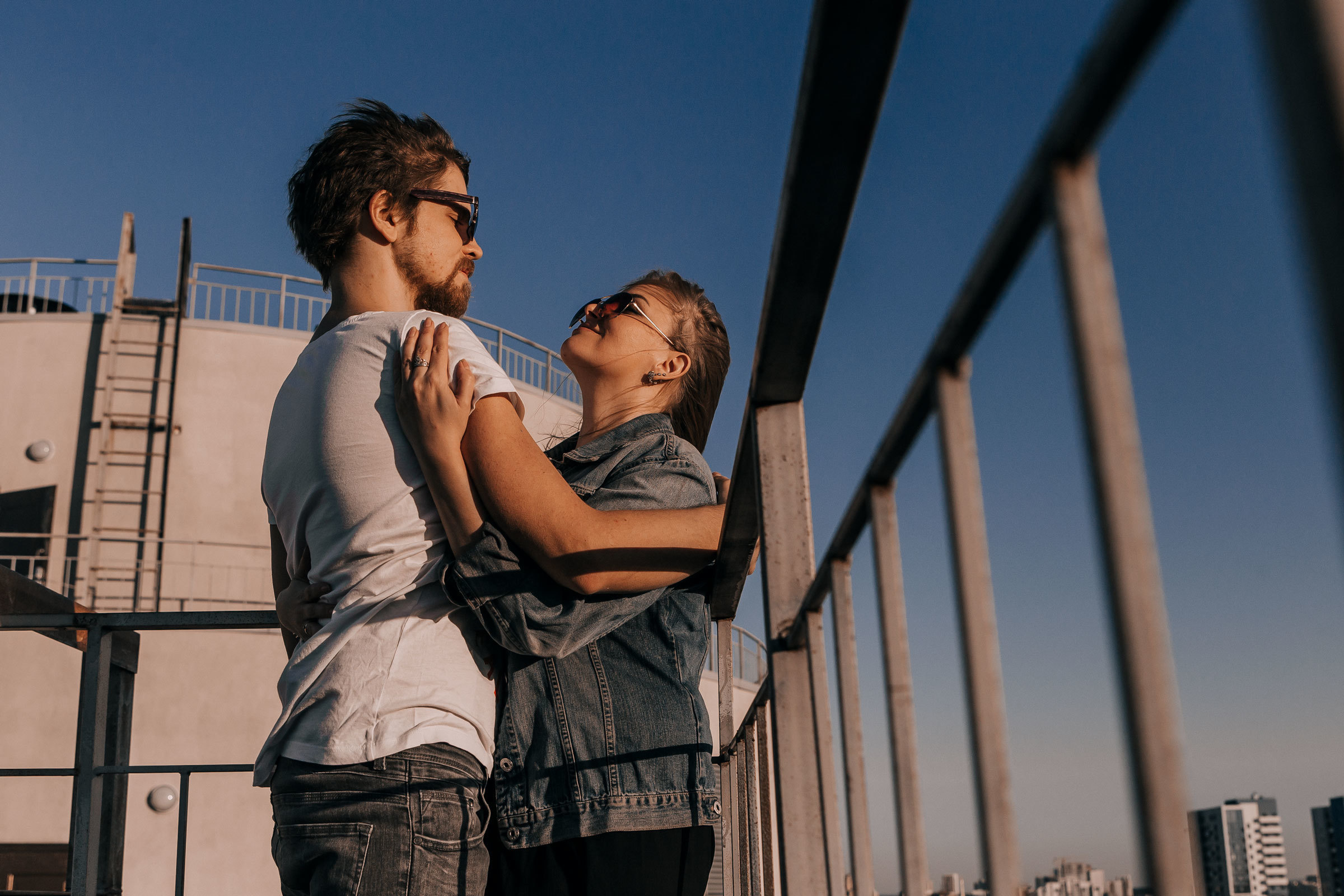 Надя&Семен. Love story на крыше