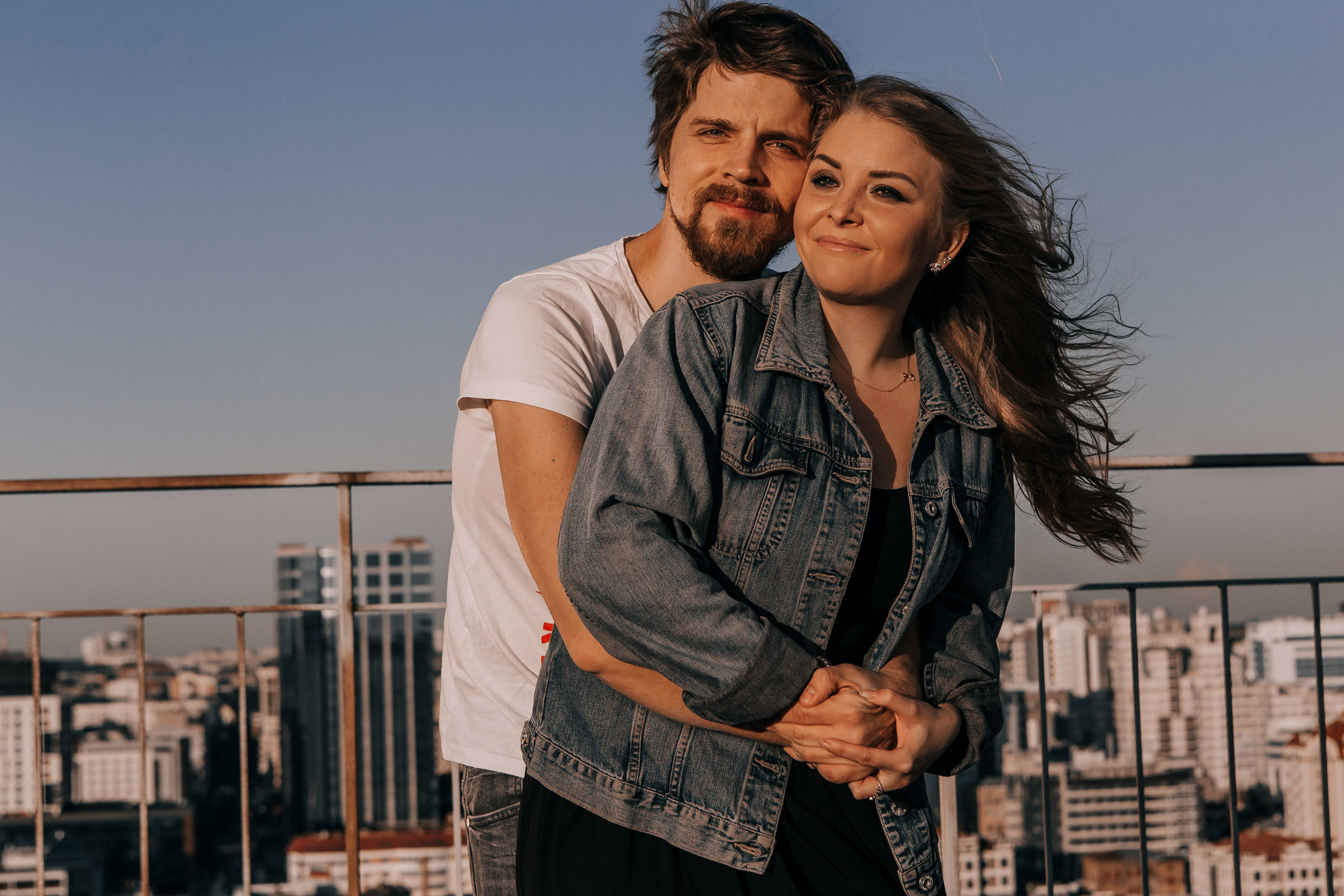 Надя&Семен. Love story на крыше