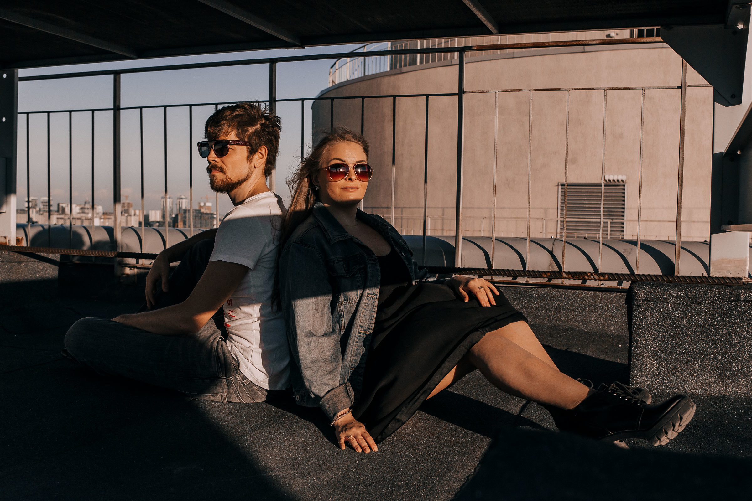 Надя&Семен. Love story на крыше