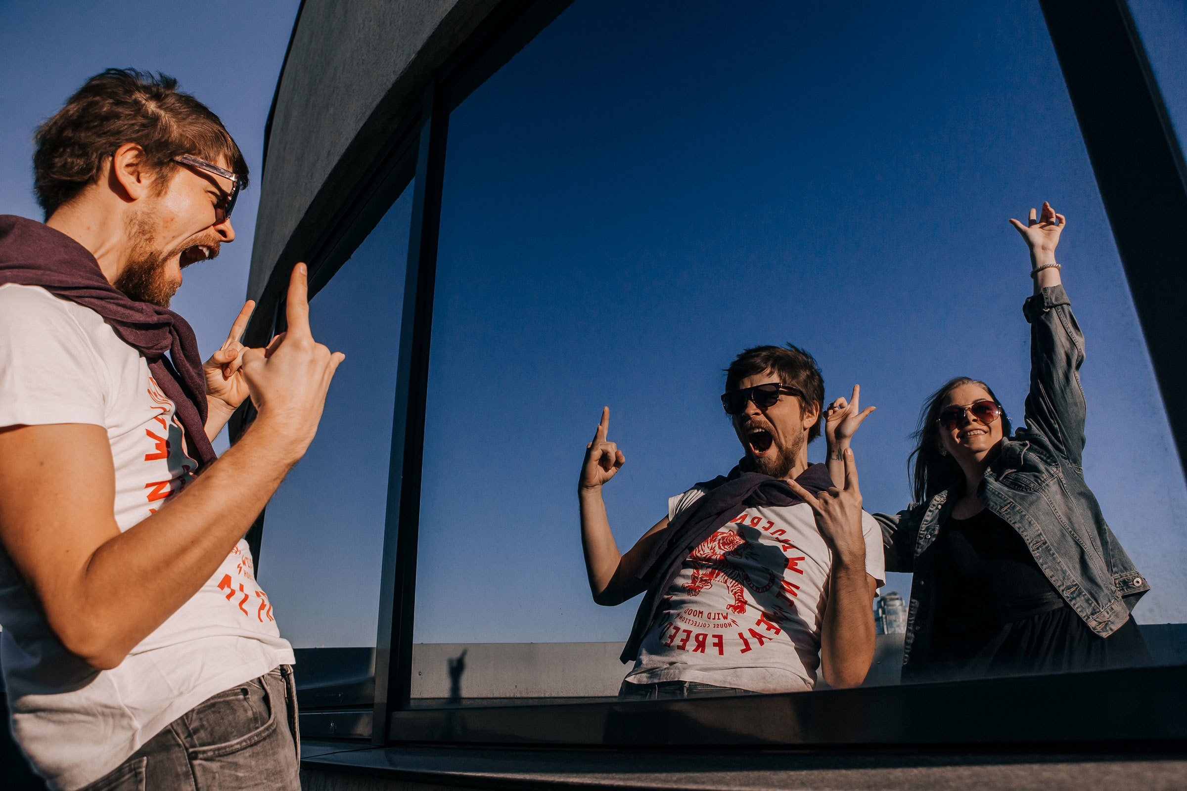 Надя&Семен. Love story на крыше