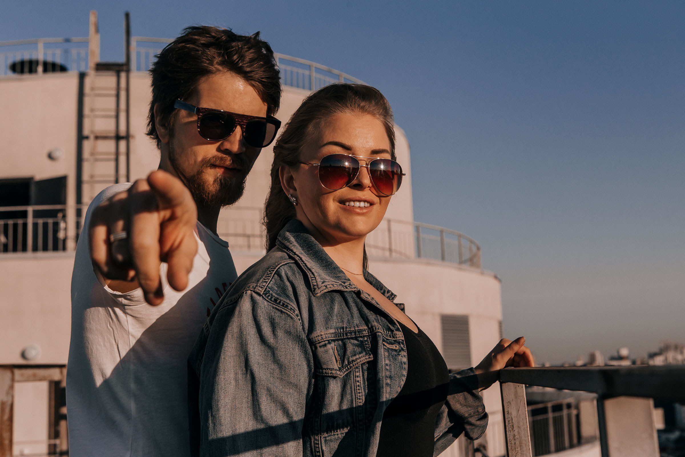 Надя&Семен. Love story на крыше