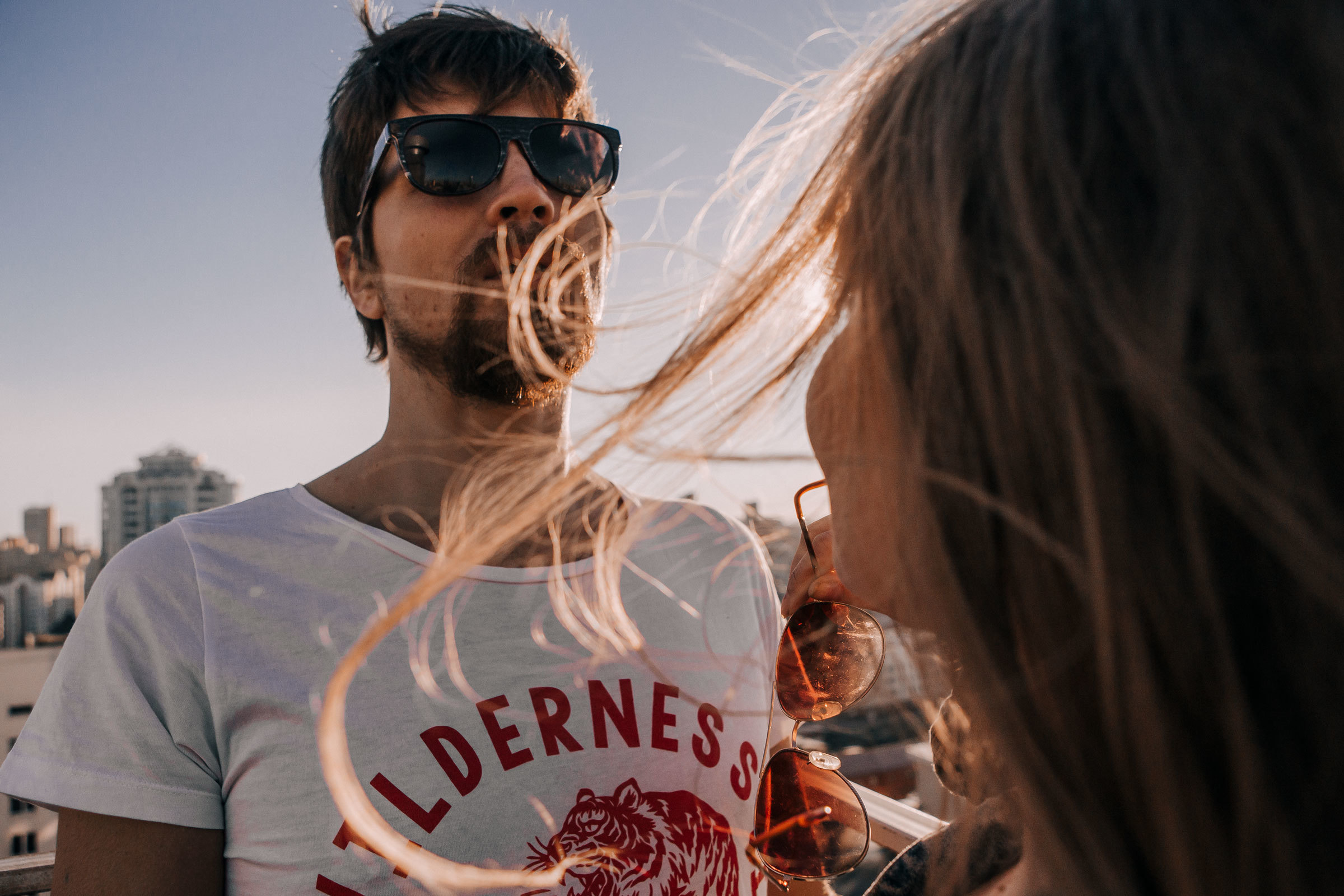 Надя&Семен. Love story на крыше