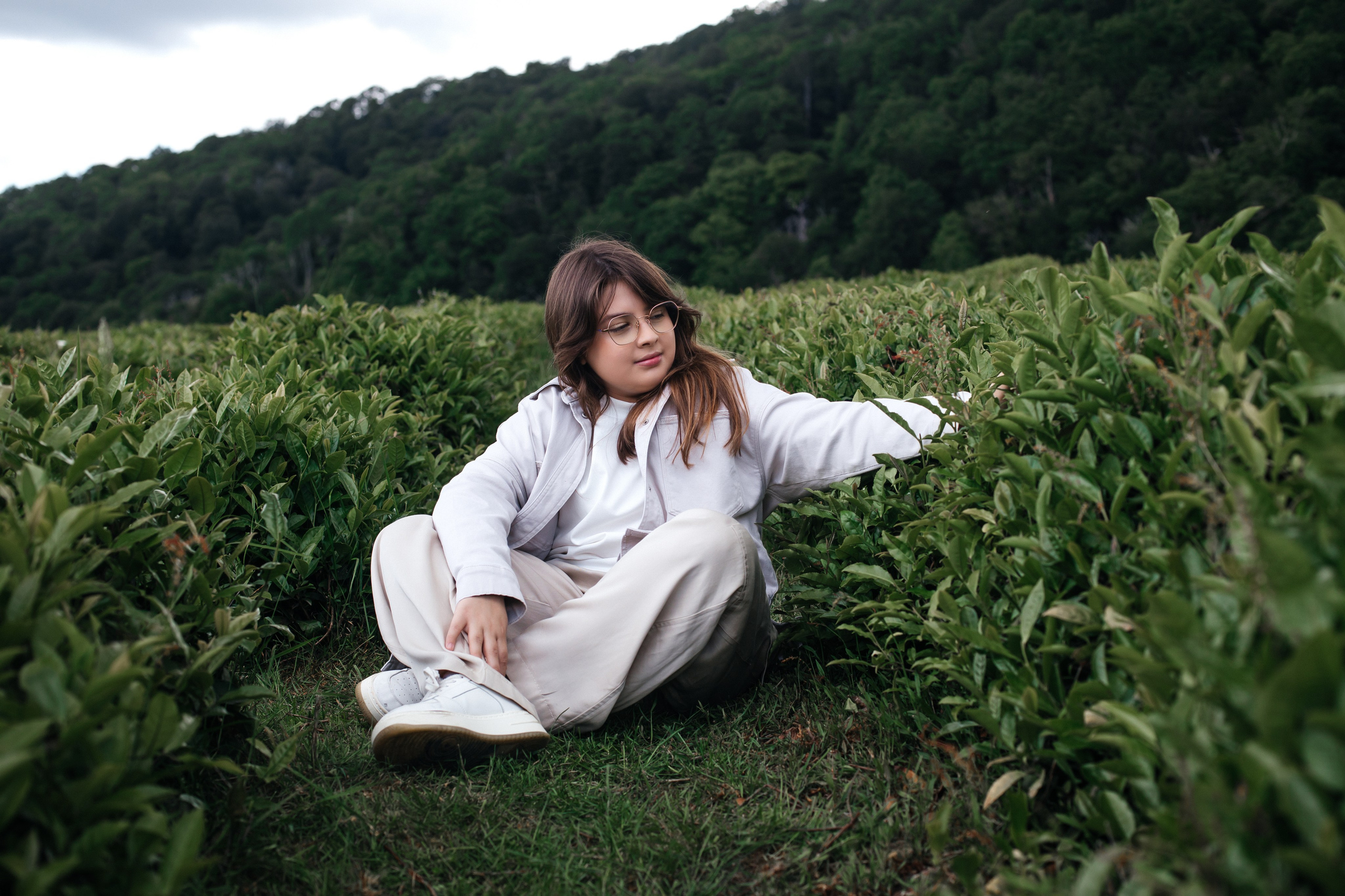 Tea plantation. Efimova Model Agency