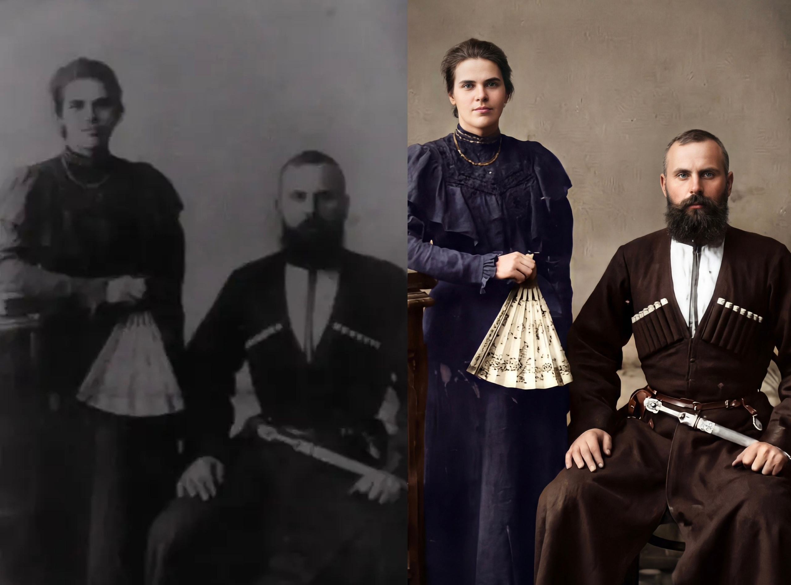 Реставрация старых фото. AI‑креатор: фото‑ и видео‑креативы на нейросетях