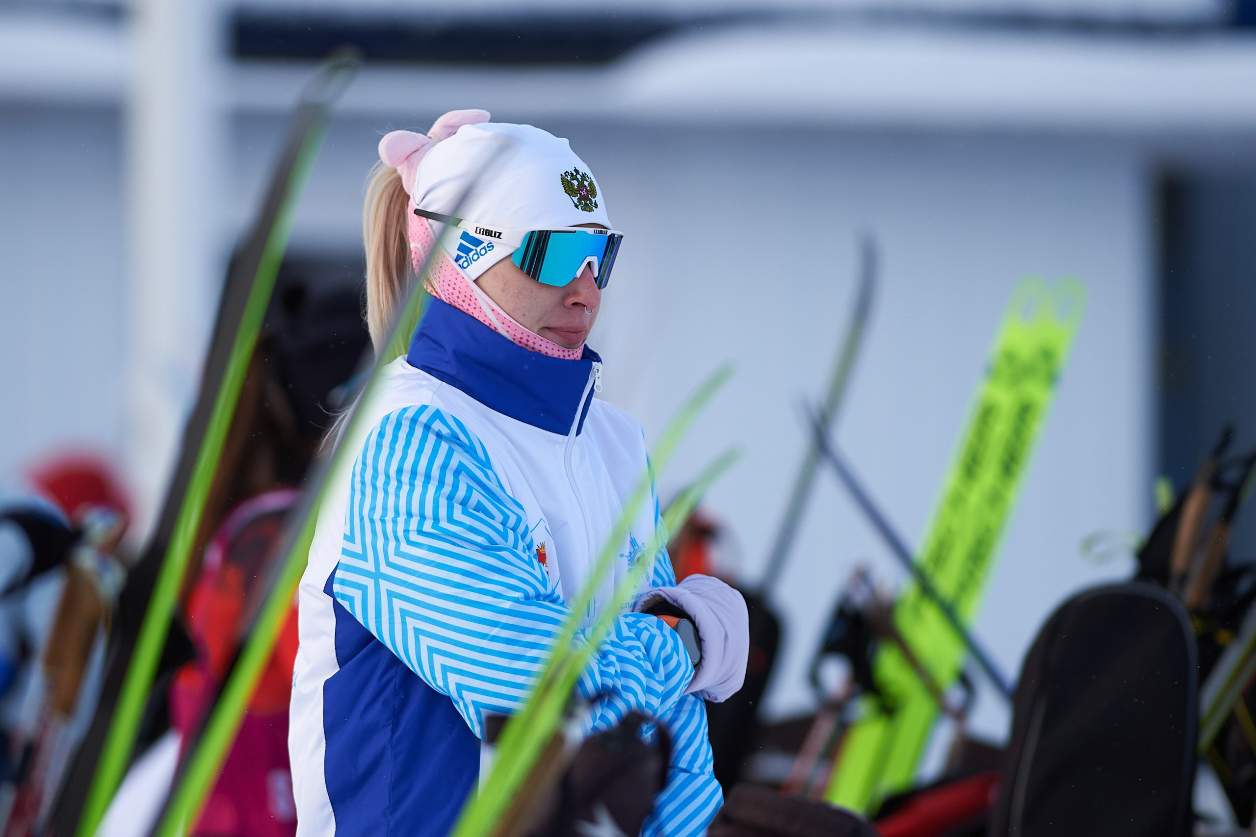 Ижевская Винтовка 55. Спринт. Женщины. Спортивный репортажный фотограф в Ижевске Сергей Мерзляков