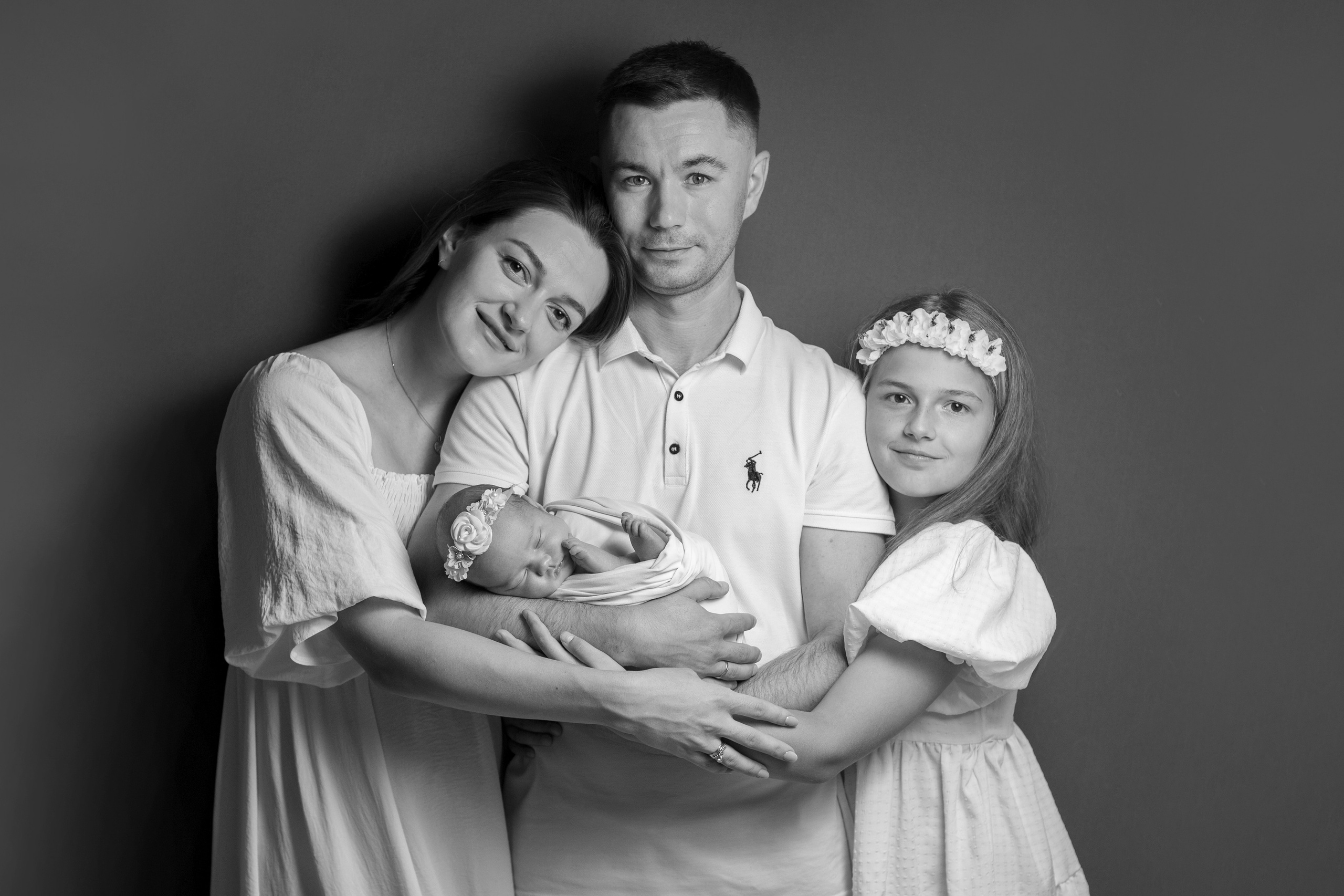 Портретные семейные. Фотограф новорожденных в Москве Кристина Ткач