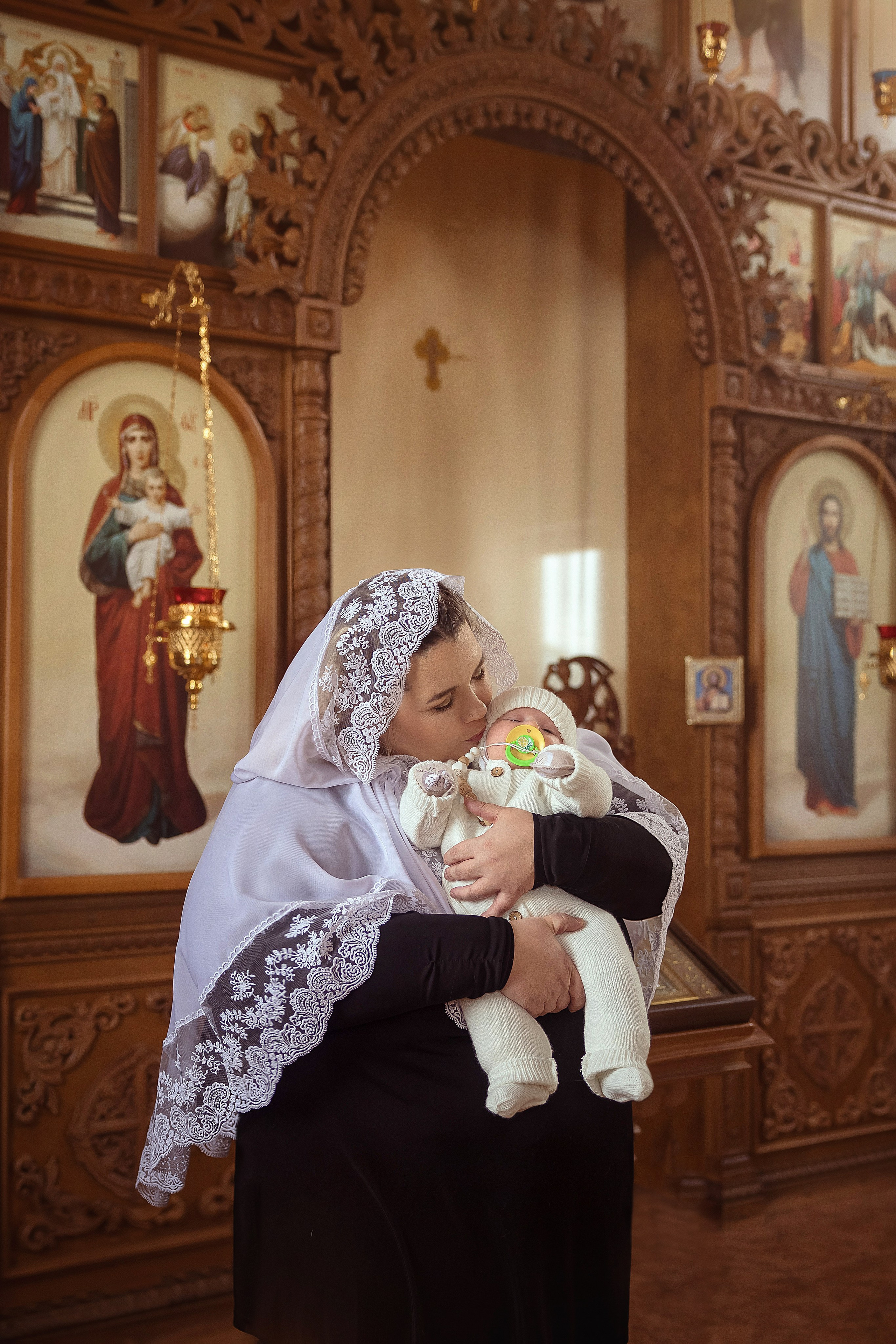 Крещение Евы храм Серафима Саровского. Фотограф на крещение и венчание