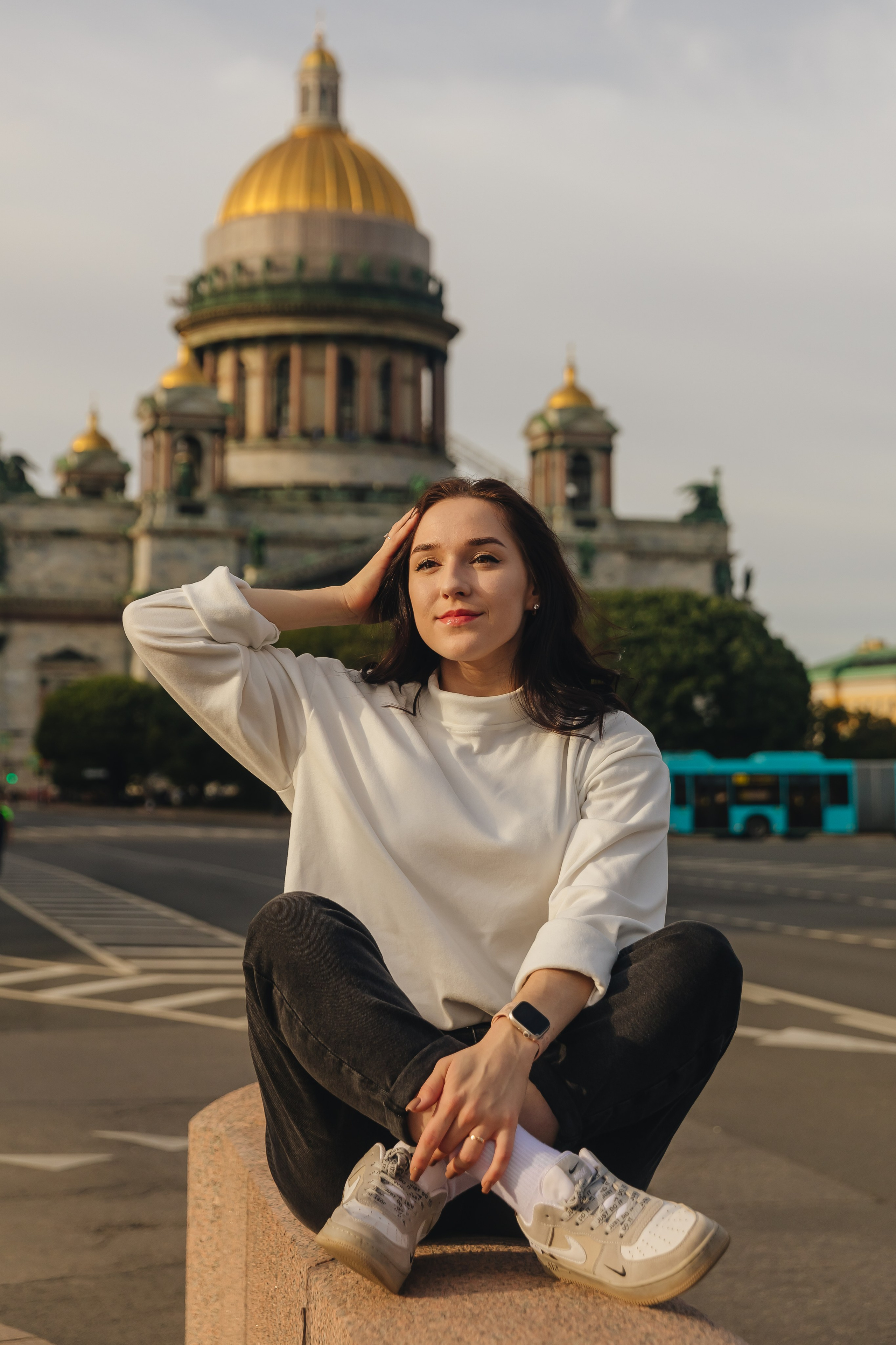 Прогулка Оли и Марины. Семейный фотограф в Санкт-Петербурге Ева Маркова