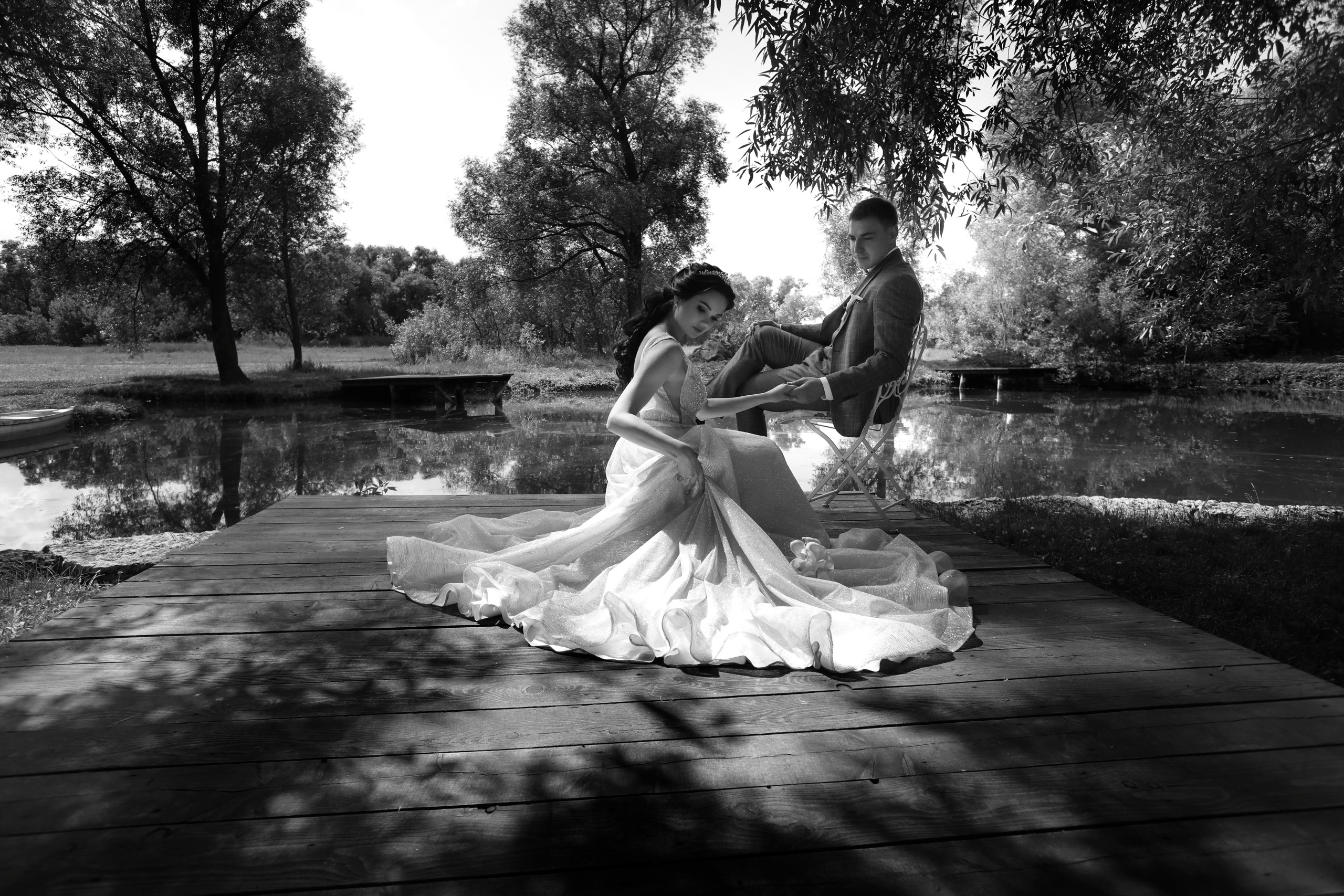 Свадебная съёмка Саши и Юли в городе Липецке. Свадебный фотограф в Воронеже Александр Пенкин