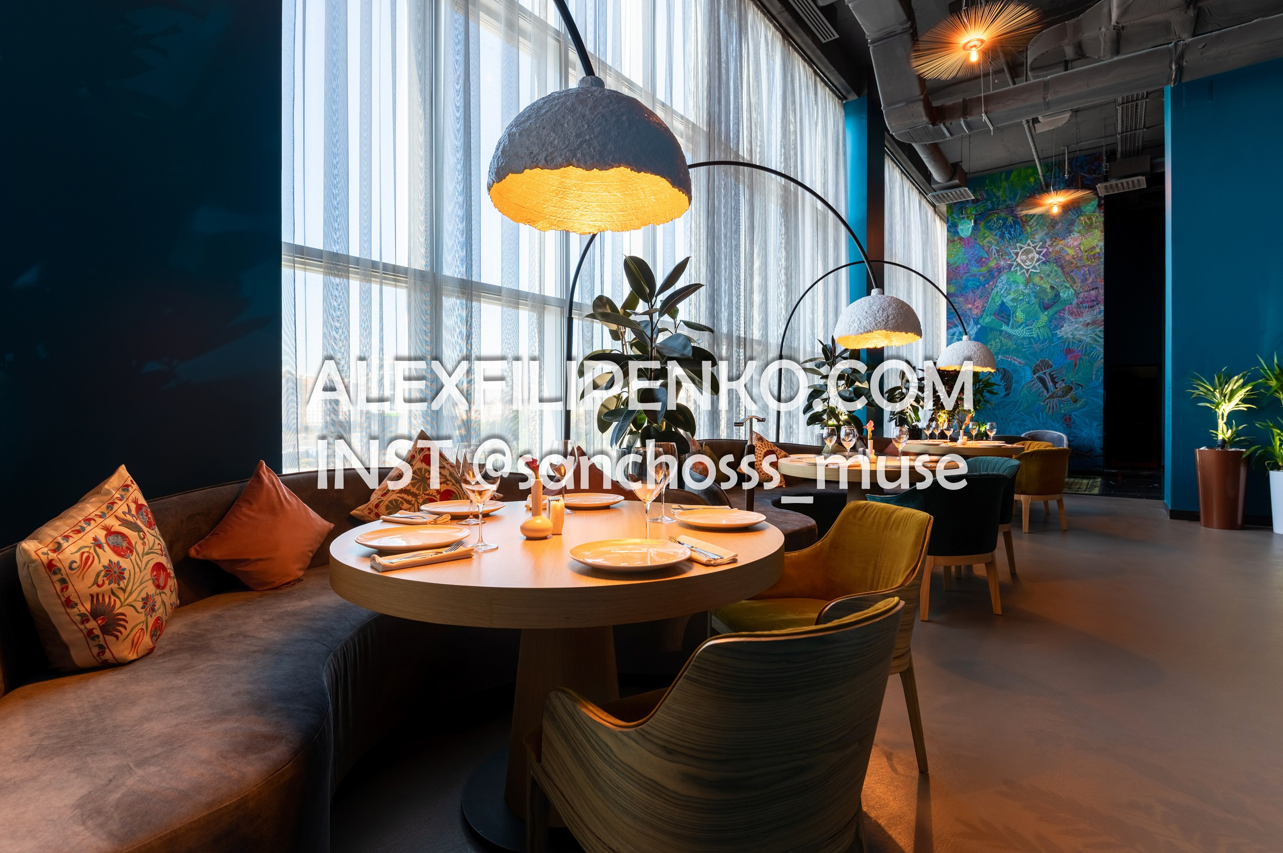 Ресторан Once. Фотограф интерьера недвижимости и архитектуры в Астане