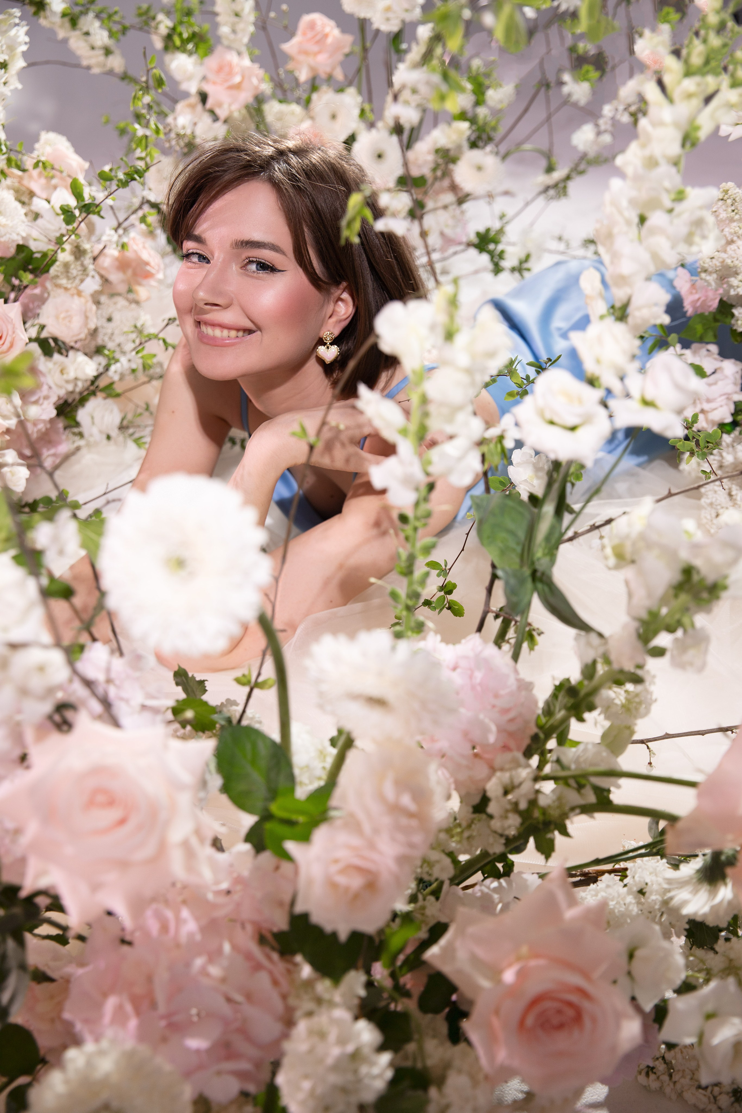 В цветах. Свадебный и портретный фотограф в Москве Мария Кравченко