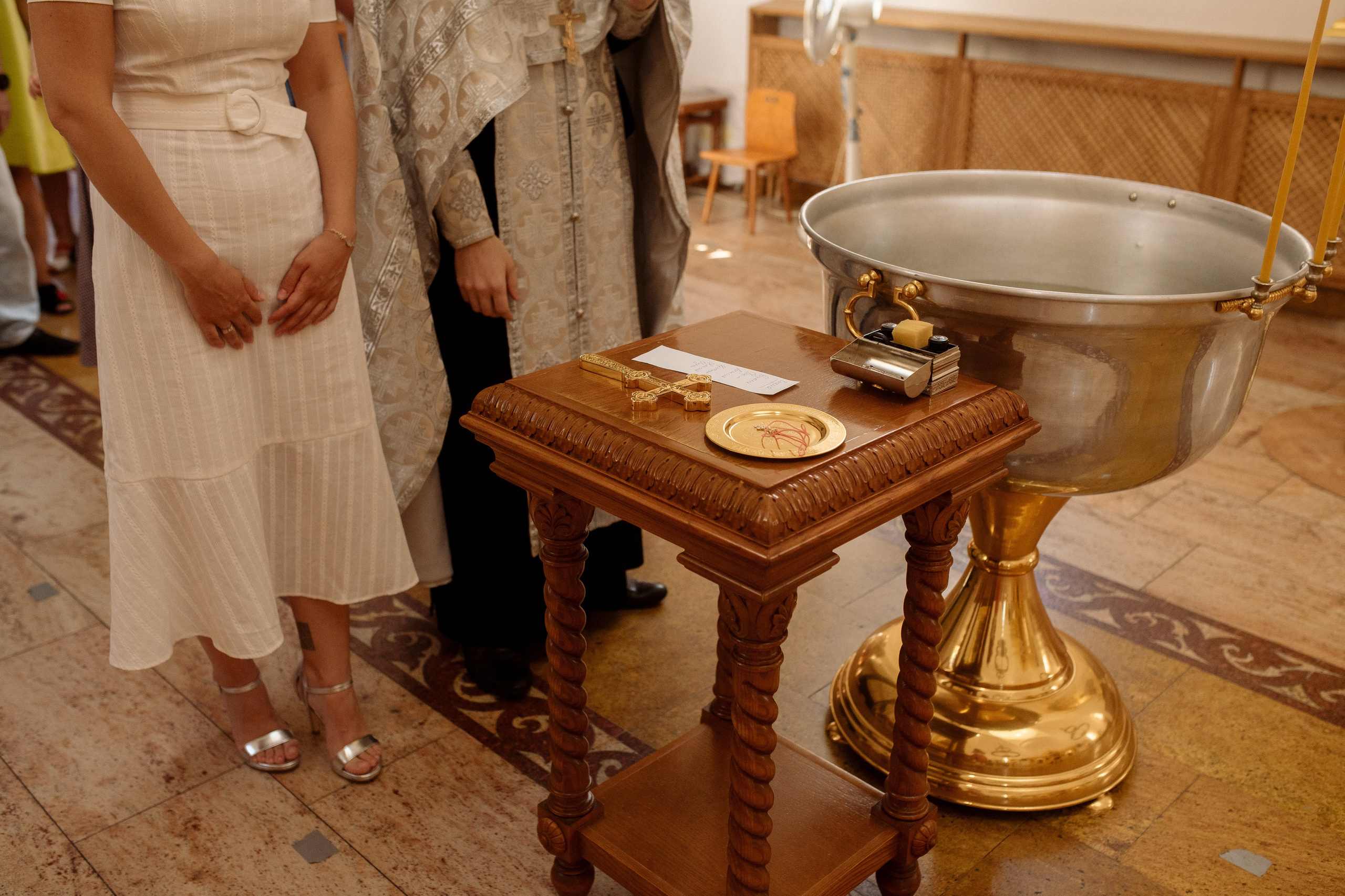 Крещение Сони. Фотограф Мария Стрелкова