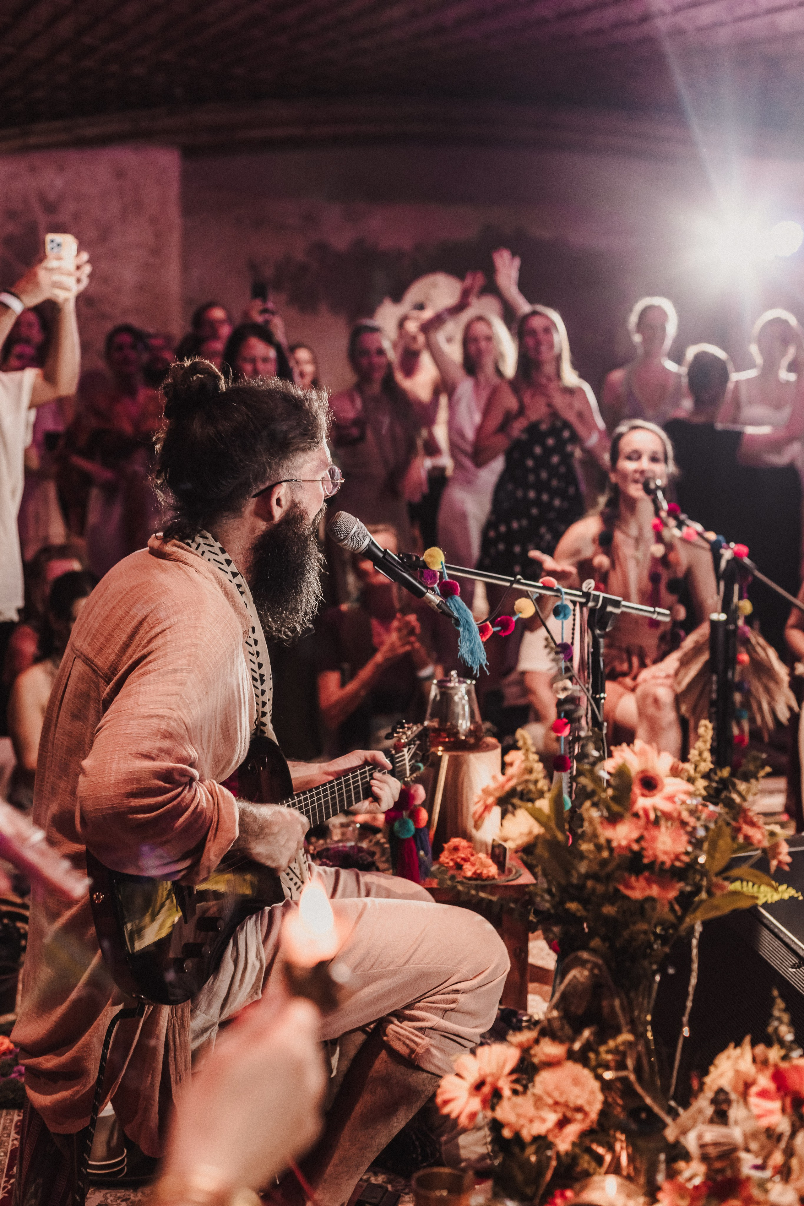 Hanuman Project kirtan at Alchemy march. Mariam Bagdasaryan