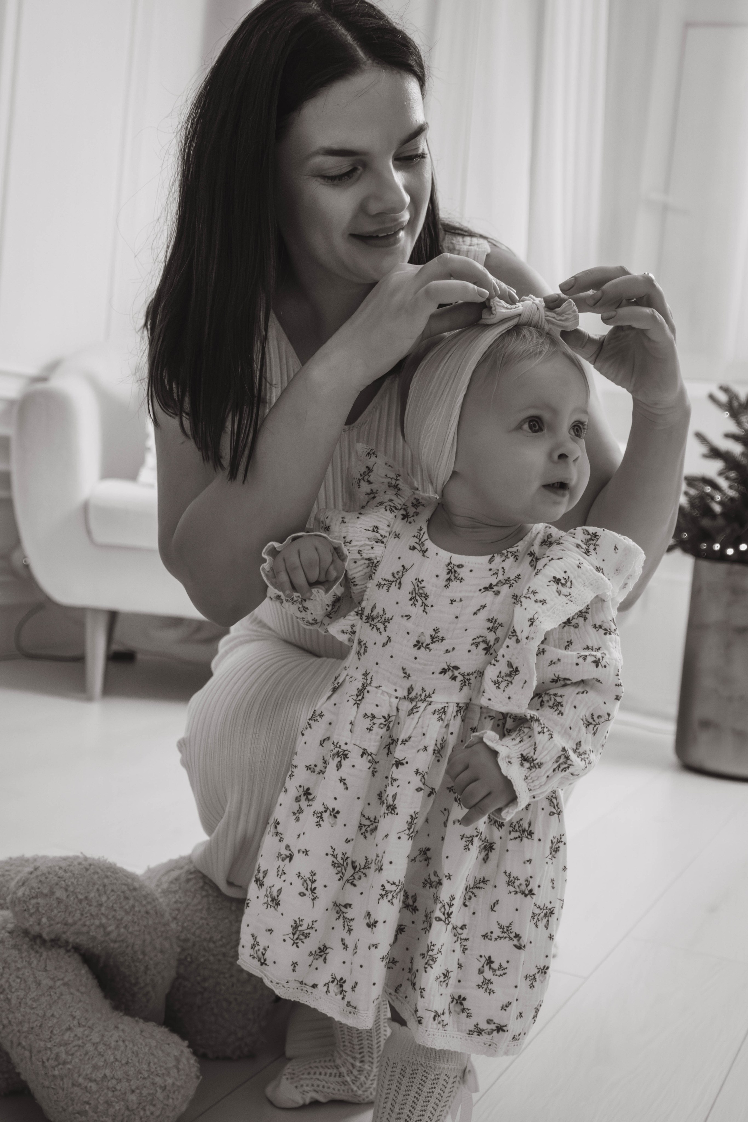 Съемка на годик малышки. Студия «LuLu». Фотограф Москва Валерия Веденина