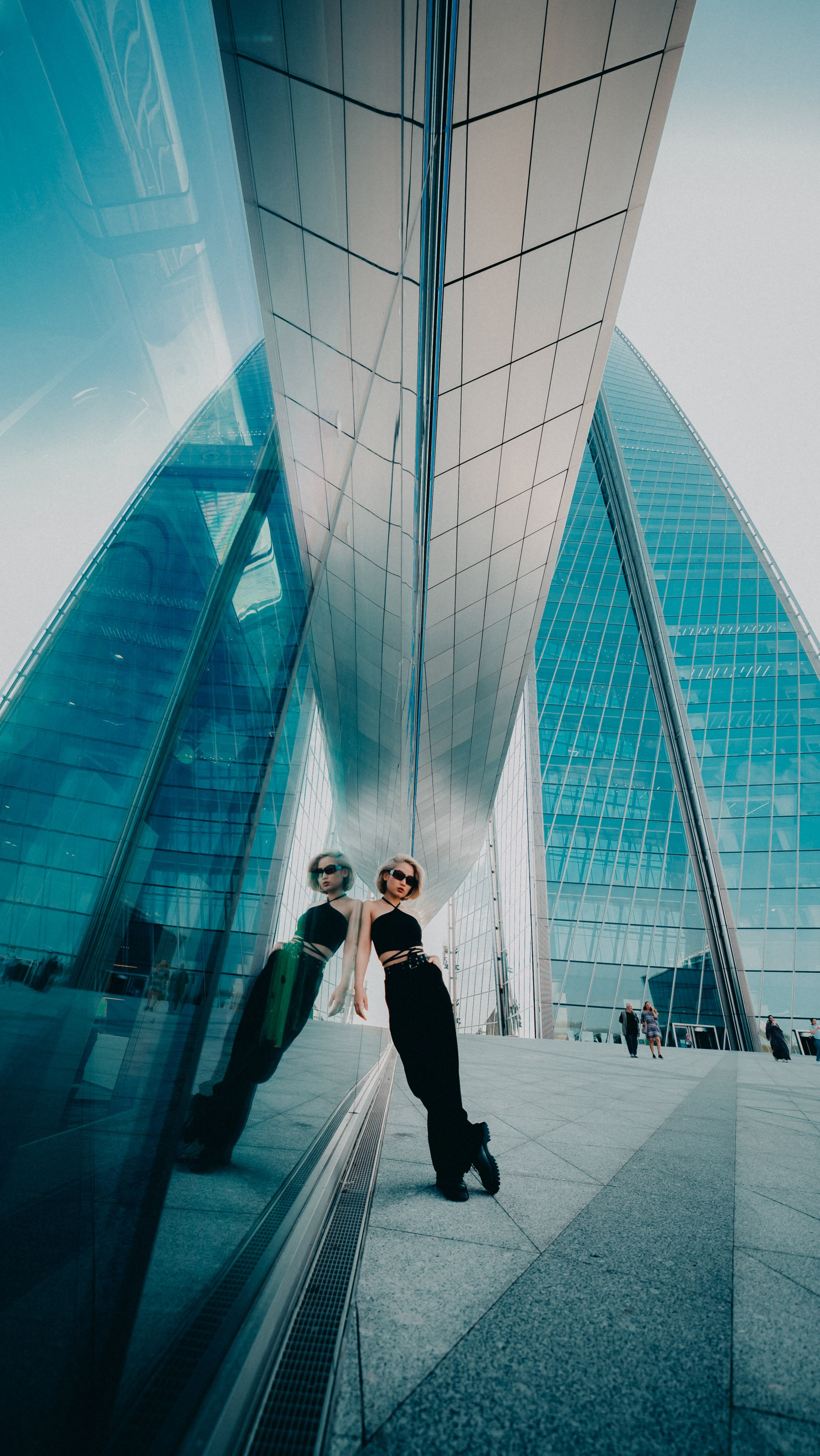 Ким Ирина. Лахта центр. Портретный фотограф в Санкт-Петербурге Дмитриева Наталия