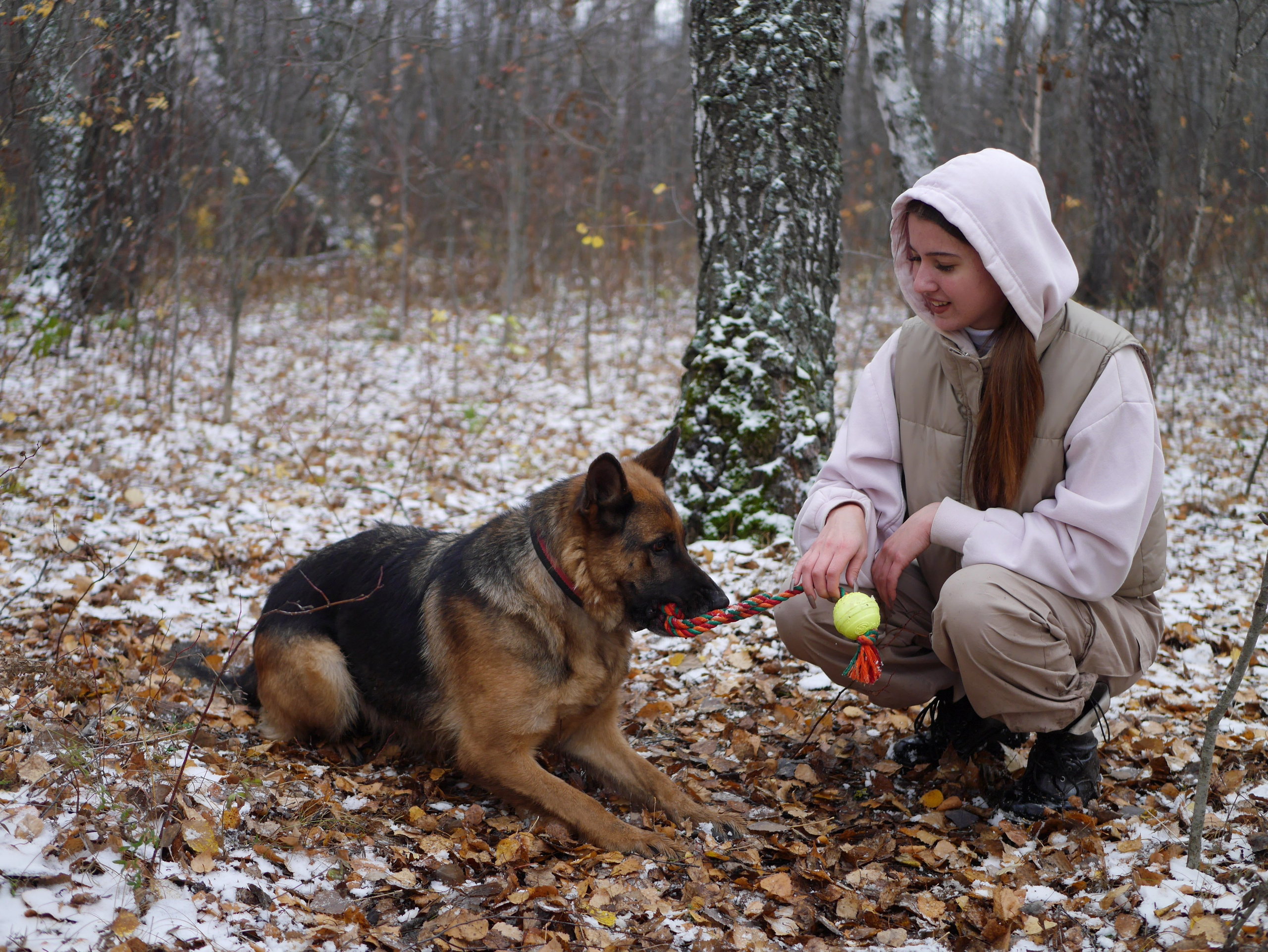 Съемка с любимым питомцем