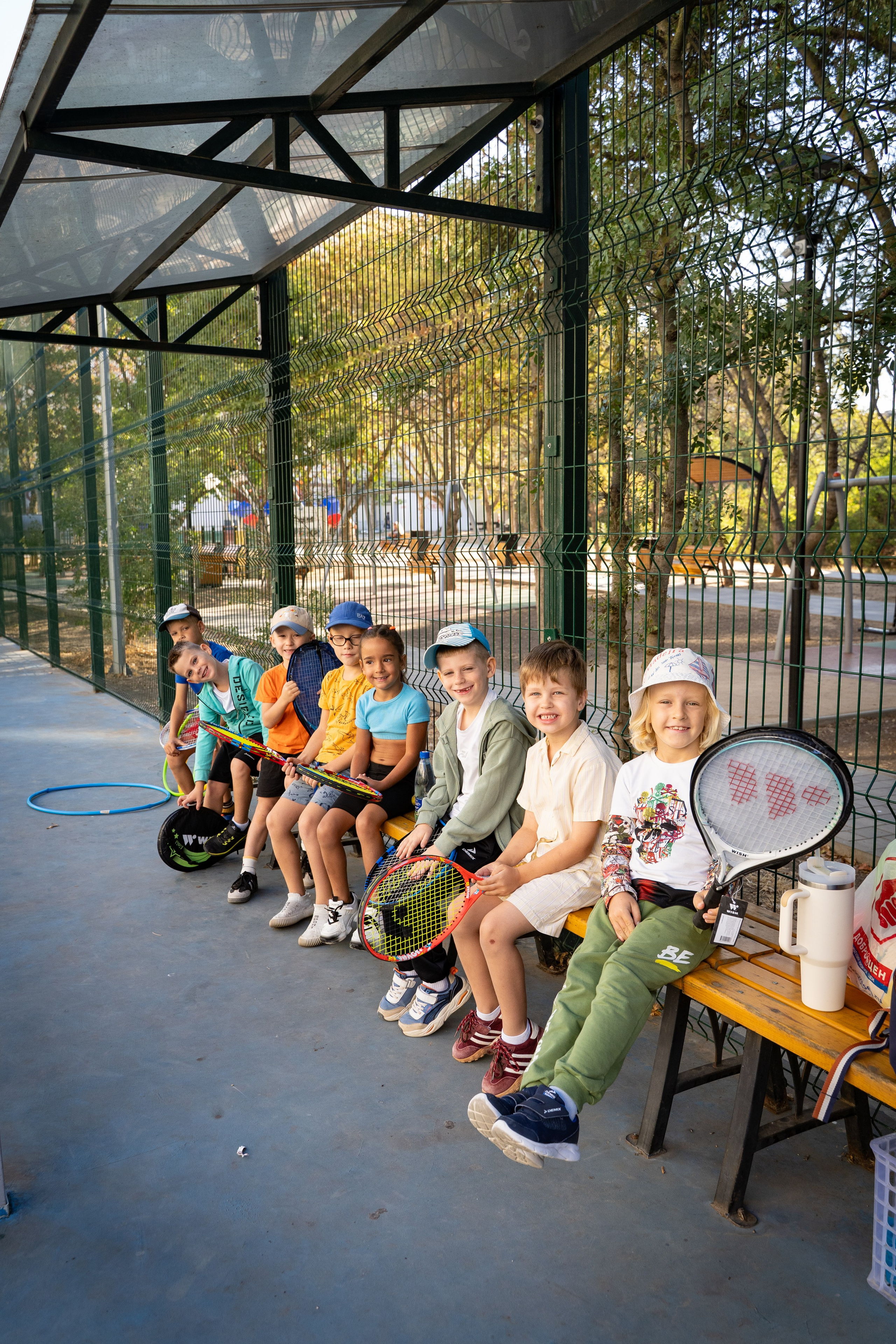 Федерация тенниса Севастополь. Малыши. Анастасия Дунаева. Фотограф в Севастополе
