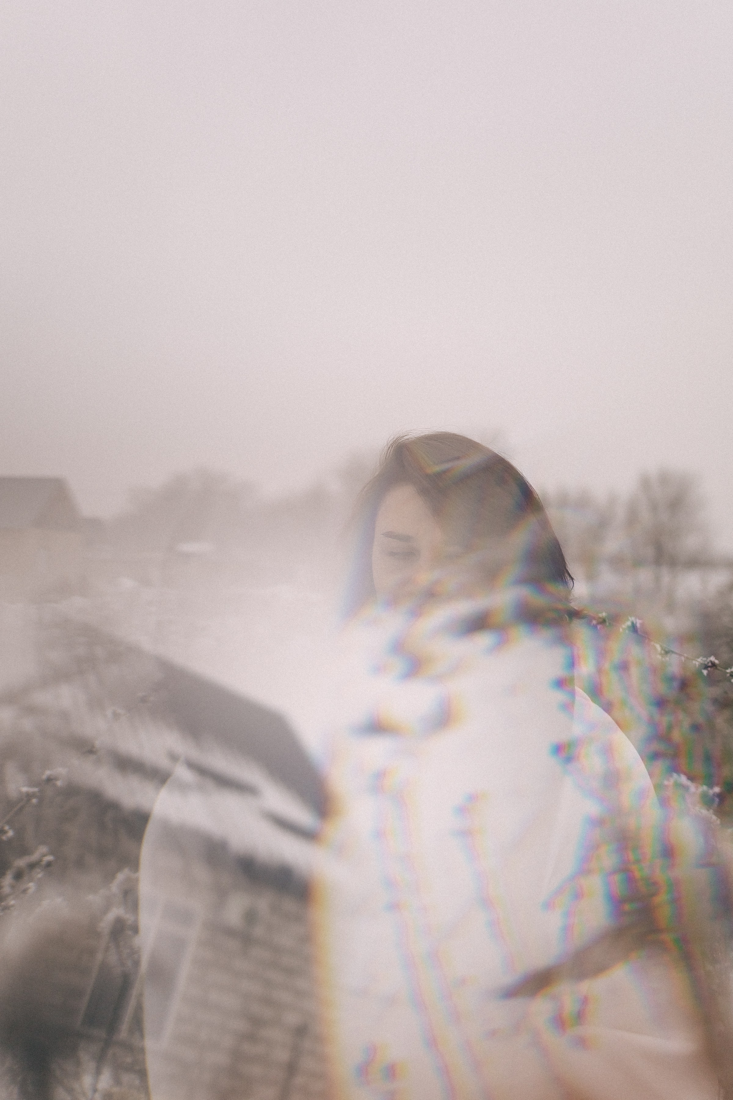 Ксю и снег / Алматы. Фотограф Наталья Гончарова. Снимаю живые портреты в Алматы