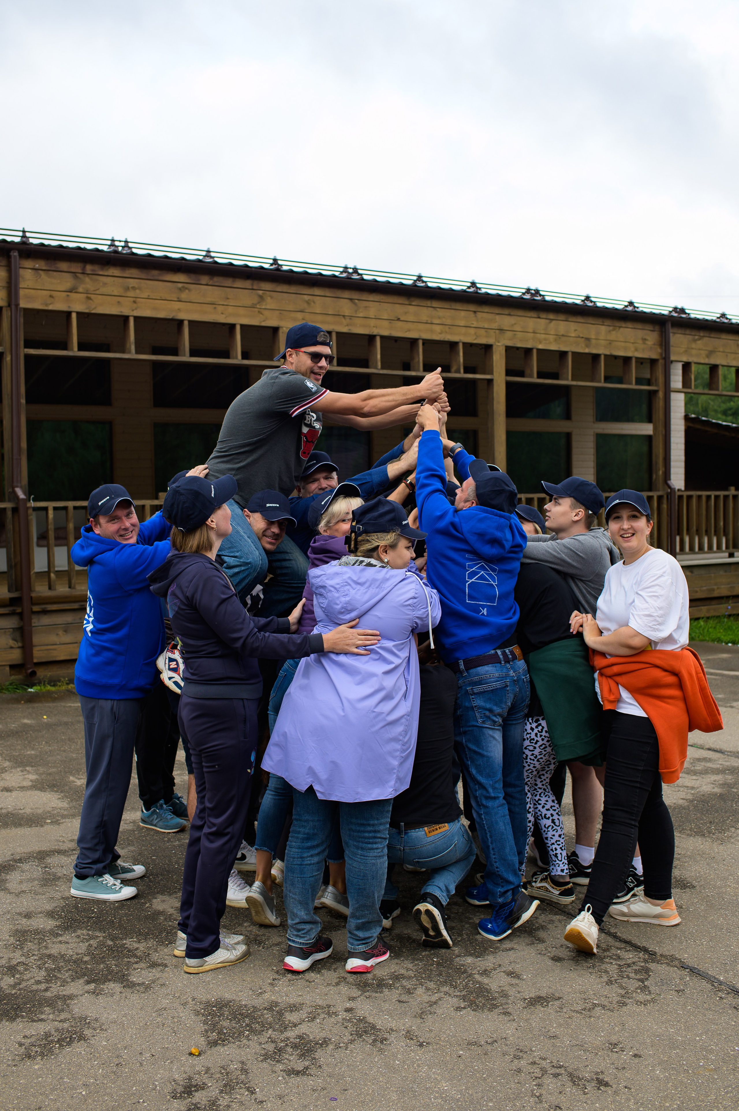репортажная съемка корпоратива тимбилдинг