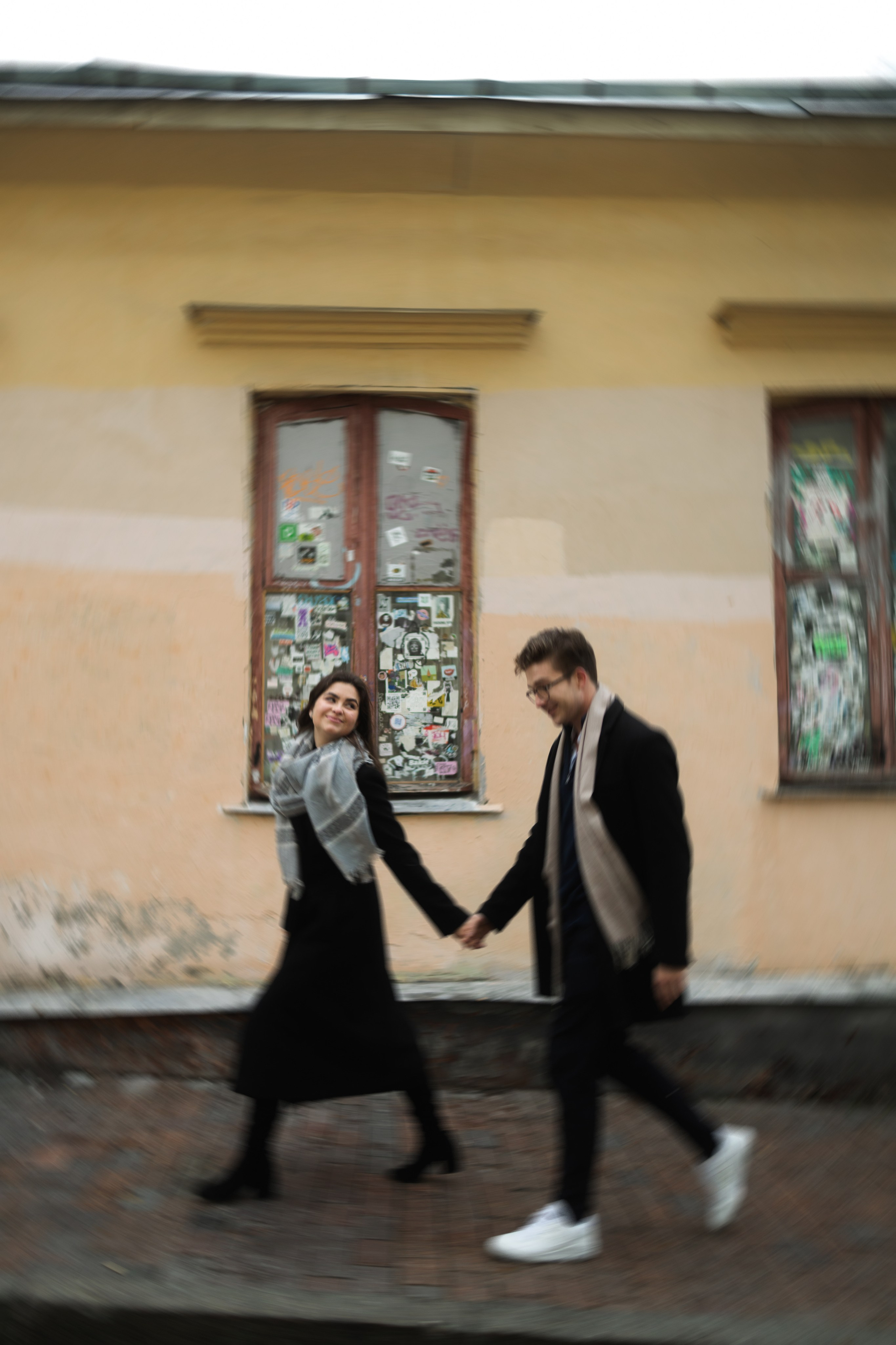 Джеймс и Аделина на улицах Китай города. Свадебный и портретный фотограф в Москве Кристина Золотова