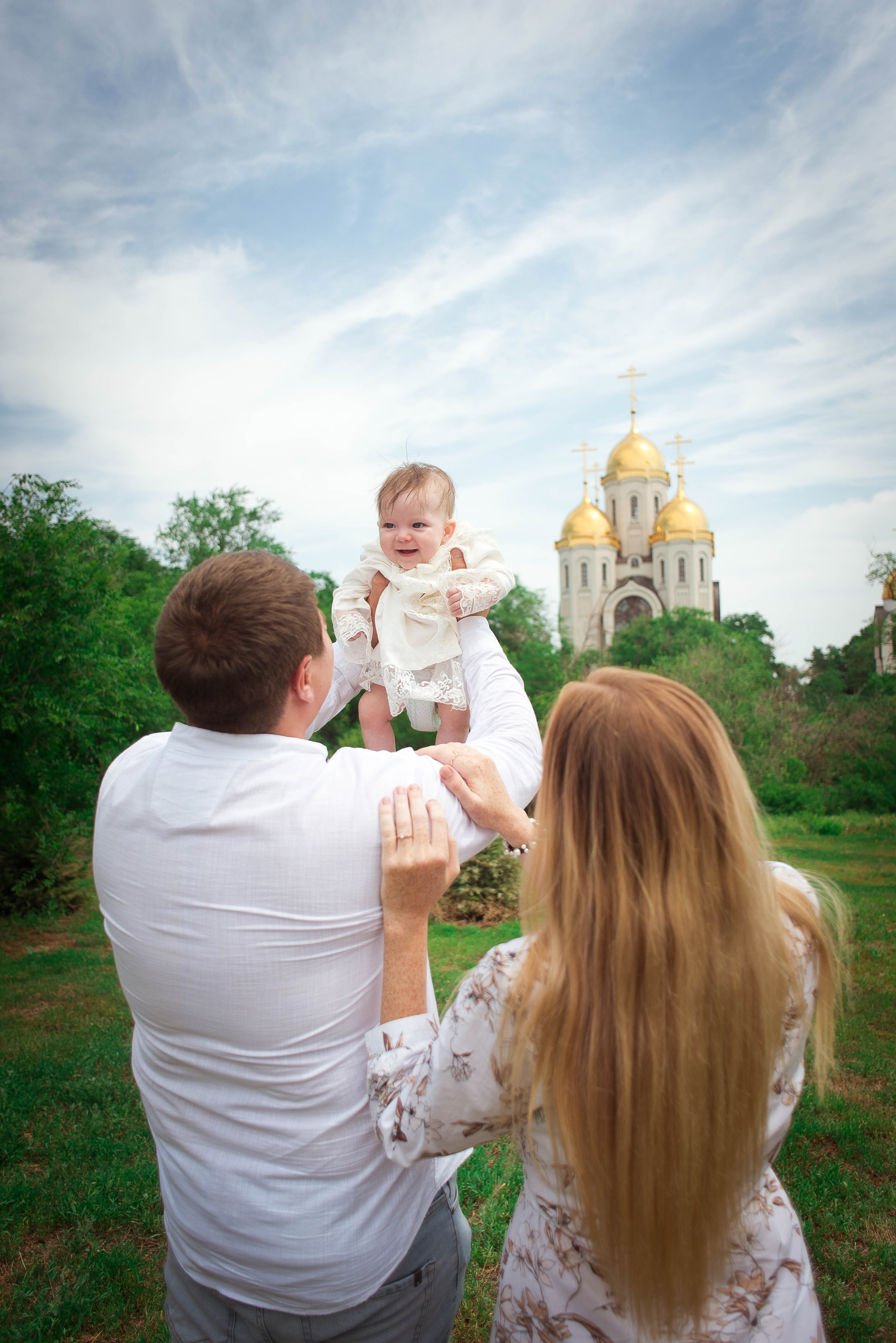 Крещение Варвары. Свадебный и семейный фотограф Яна Стражева. Волгоград, Москва