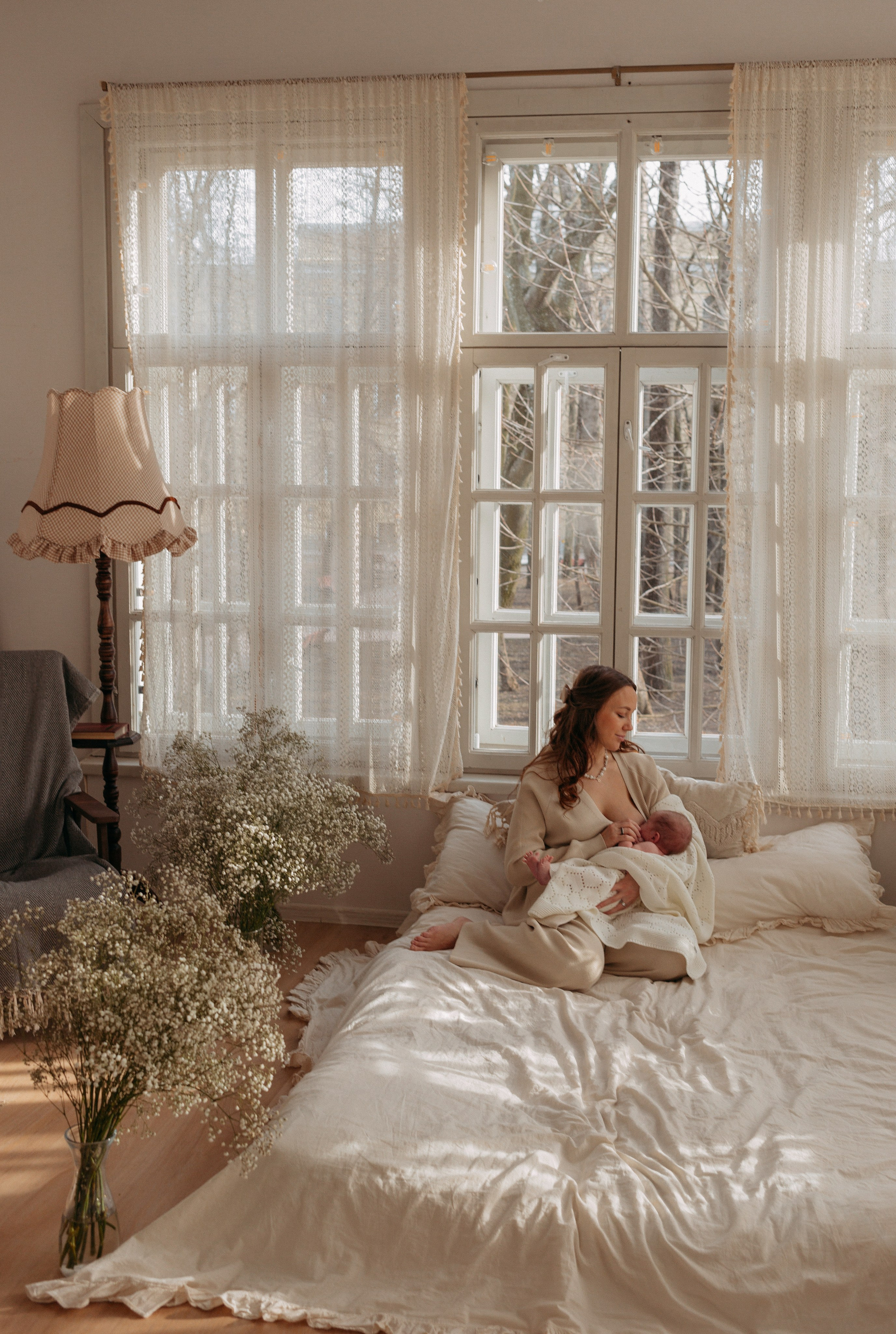 Мама и малышка (Balcone Studio). Фотограф в Санкт-Петербурге Гарипова Валерия