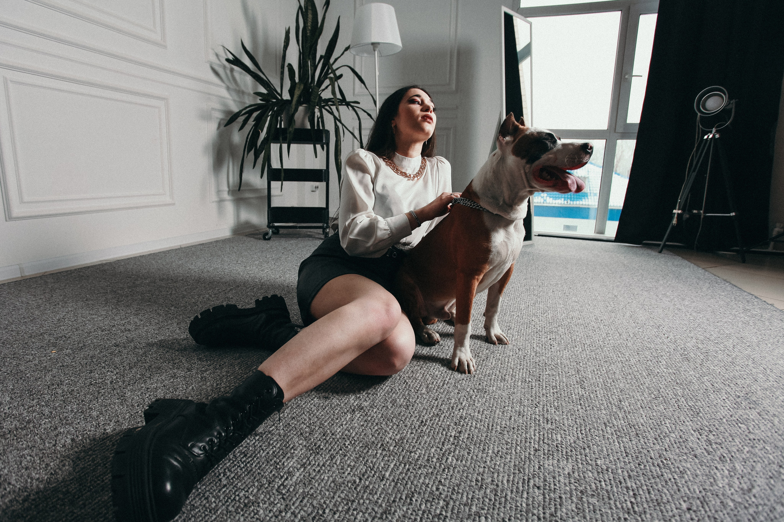 Ксения и Бакс. Фотограф Дарья Локотко в Красноярске