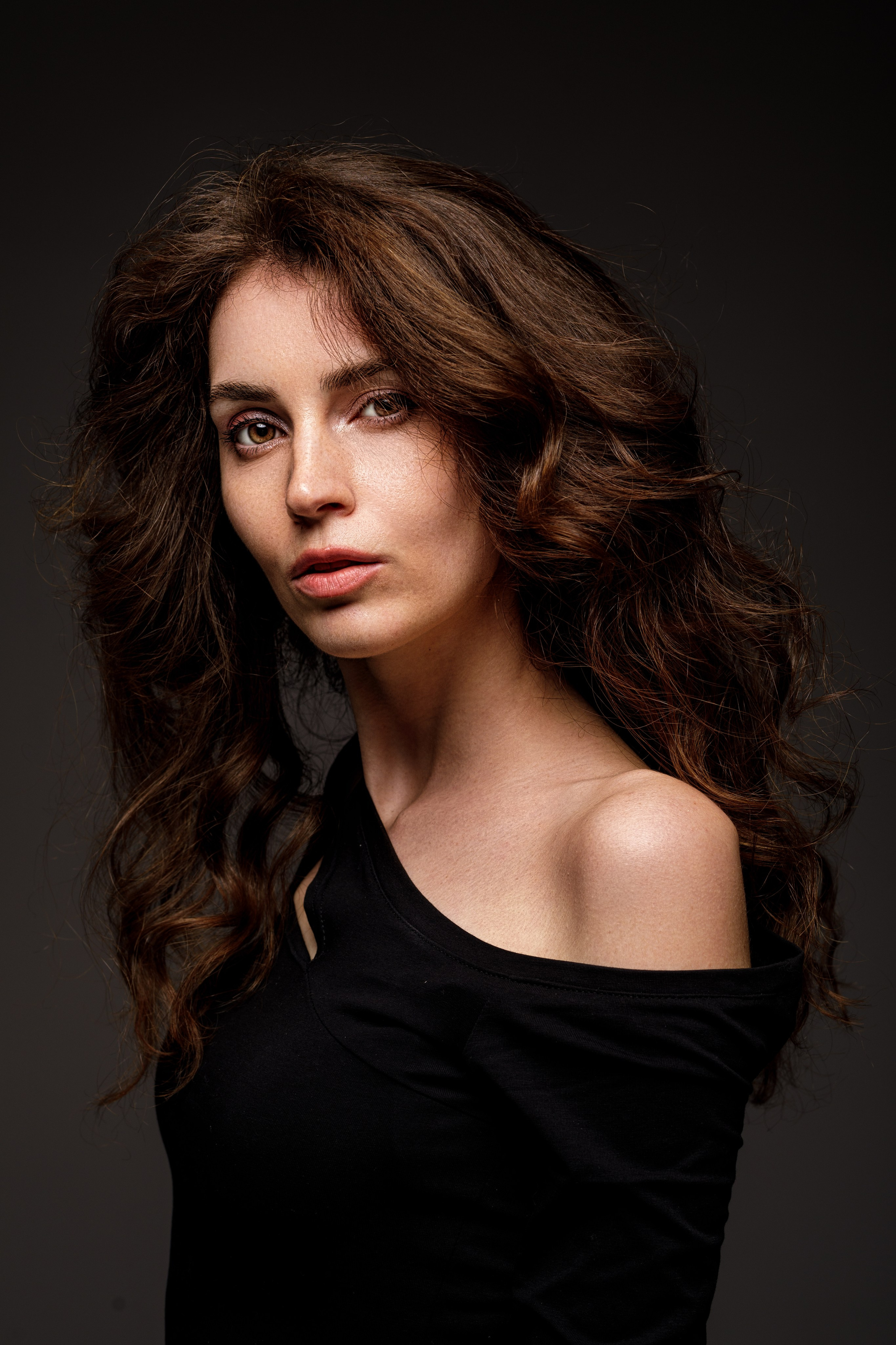 Съемка в студии на циклораме с Анастасией в формате для «себя»