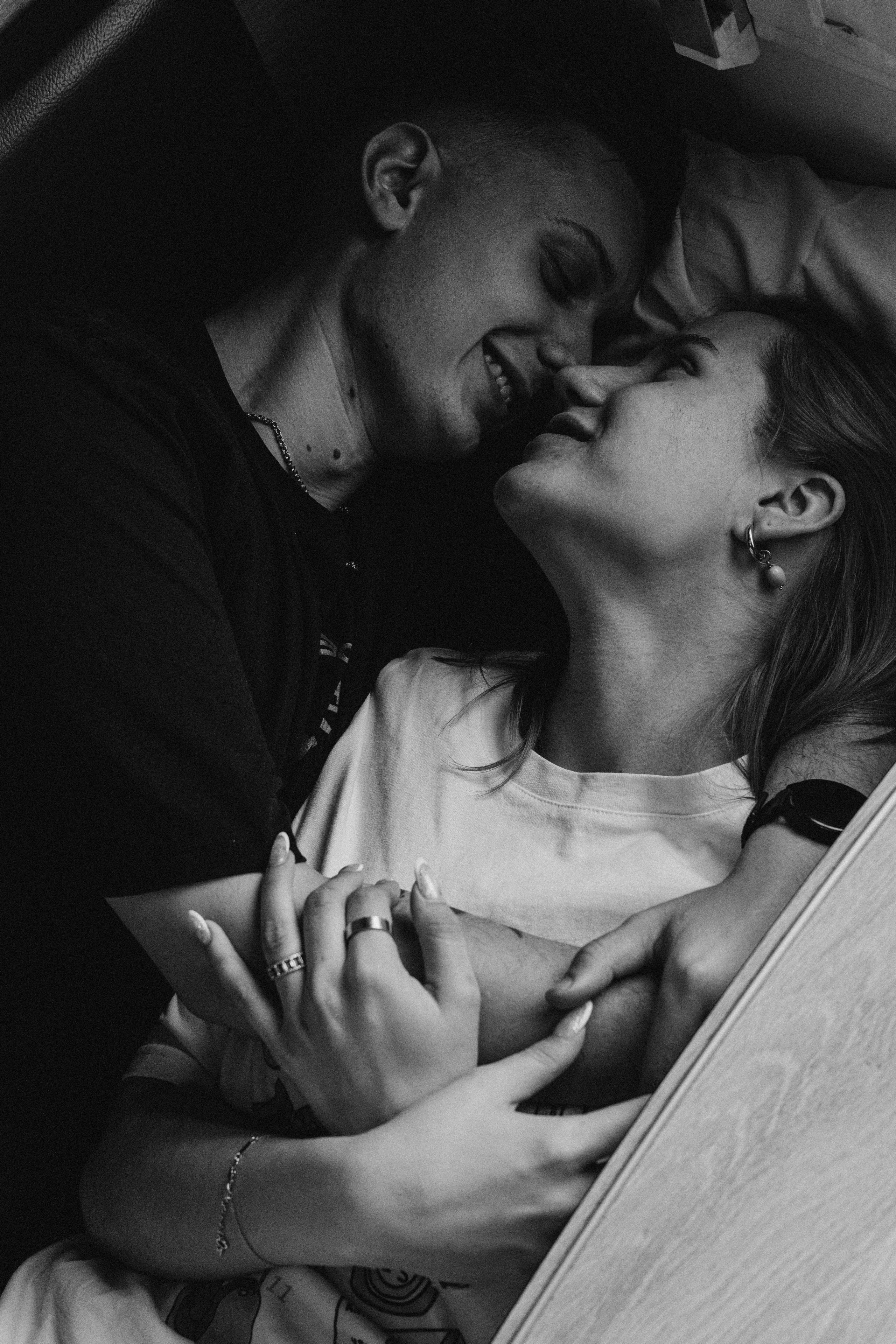 Парная фотосессия в поезде. Фотограф в Санкт-Петербурге Федосова Елизавета