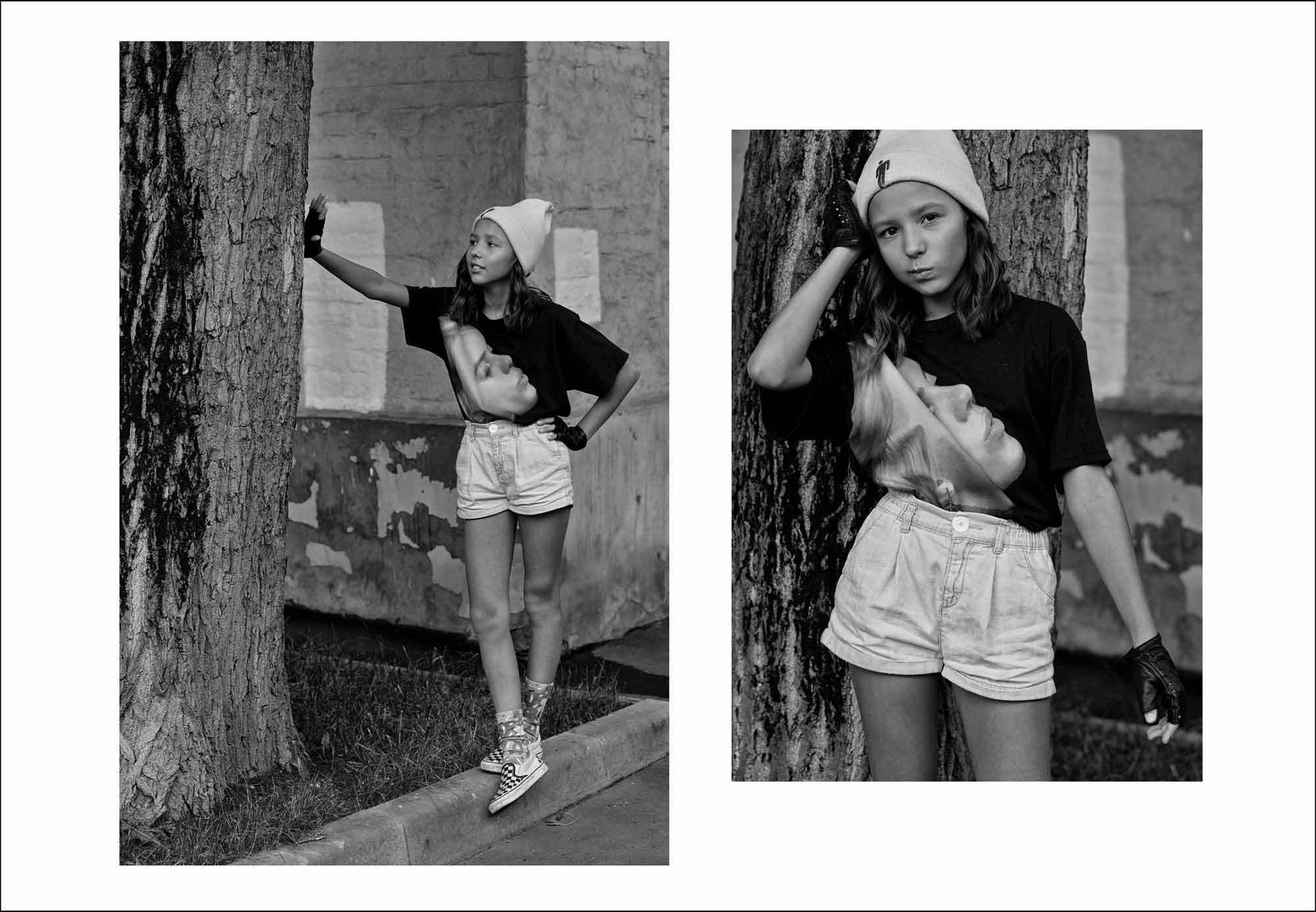 ребёнок скейтер